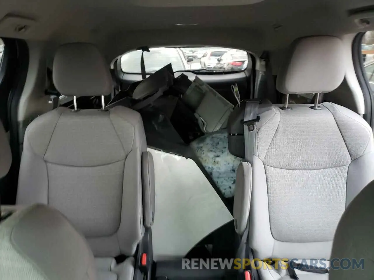 10 fotografías del automóvil dañado 5TDKRKEC7MS019919 TOYOTA SIENNA 2021