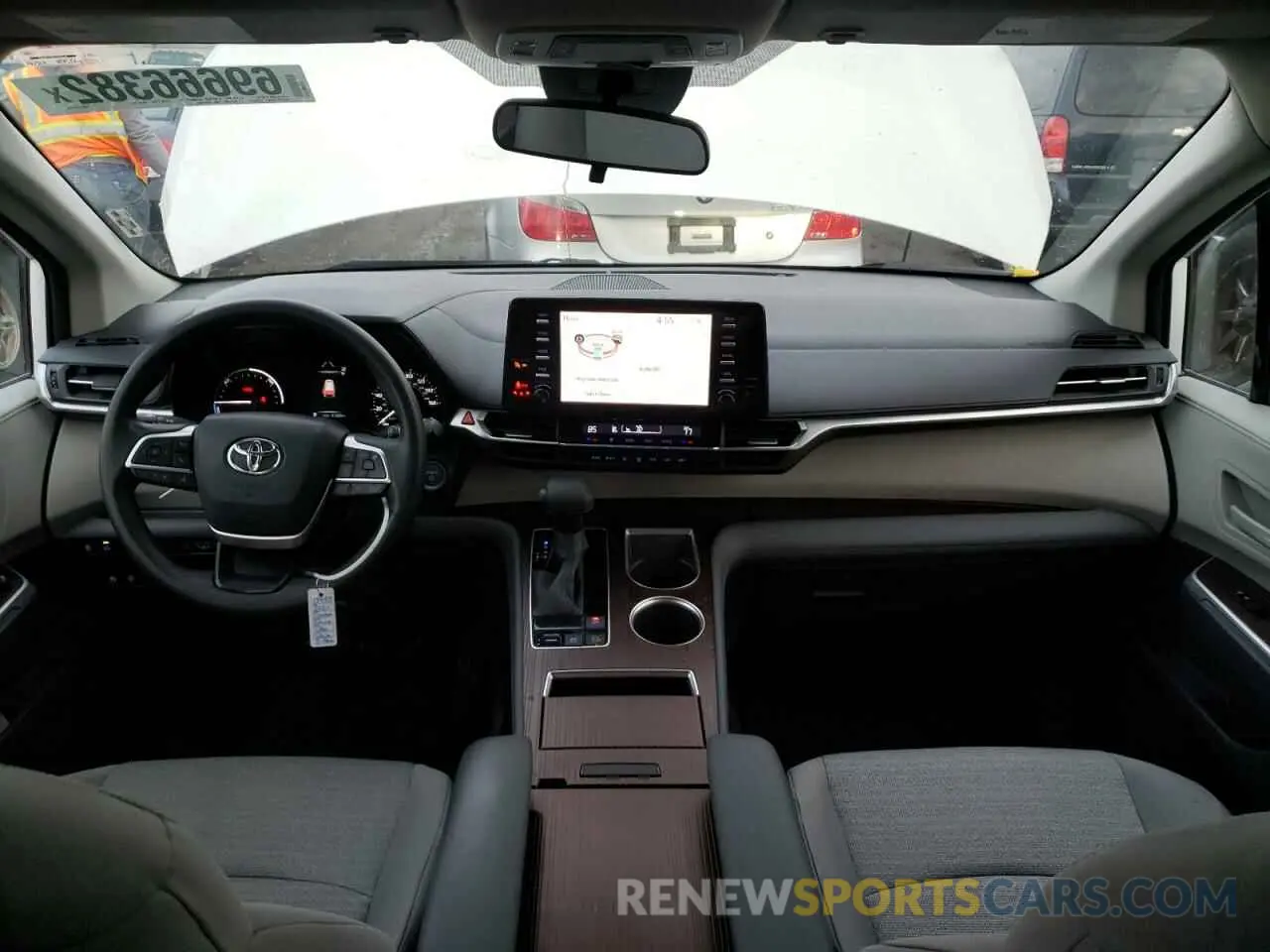 8 fotografías del automóvil dañado 5TDKRKEC7MS019919 TOYOTA SIENNA 2021