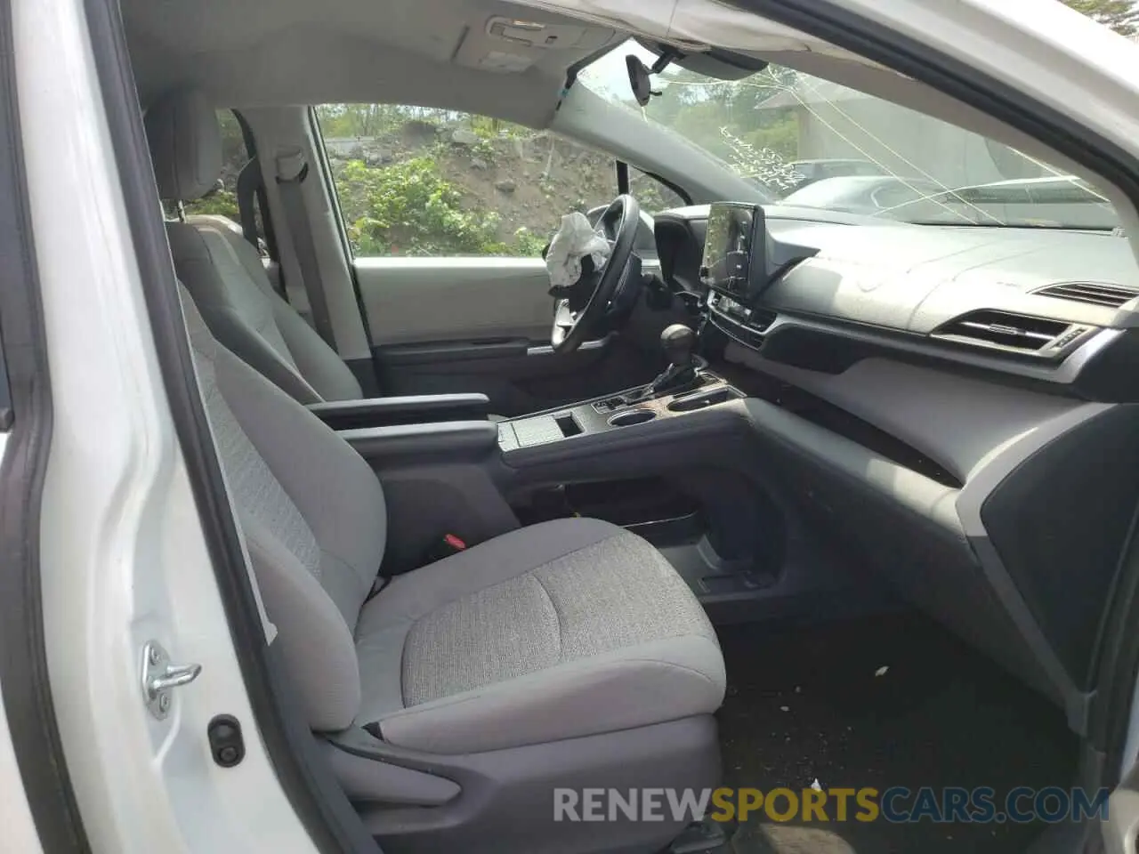 5 fotografías del automóvil dañado 5TDKRKECXMS008865 TOYOTA SIENNA 2021