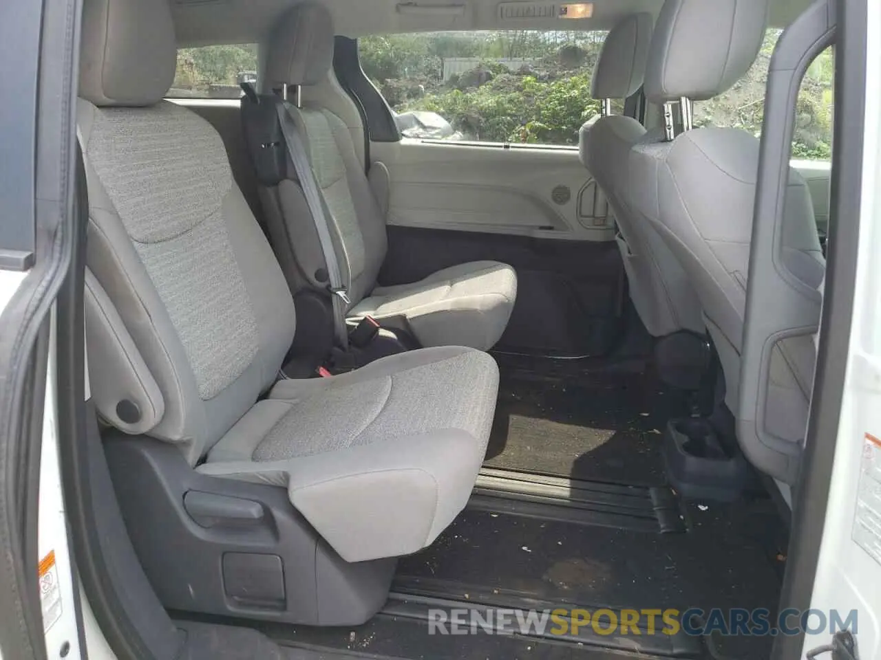 6 fotografías del automóvil dañado 5TDKRKECXMS008865 TOYOTA SIENNA 2021