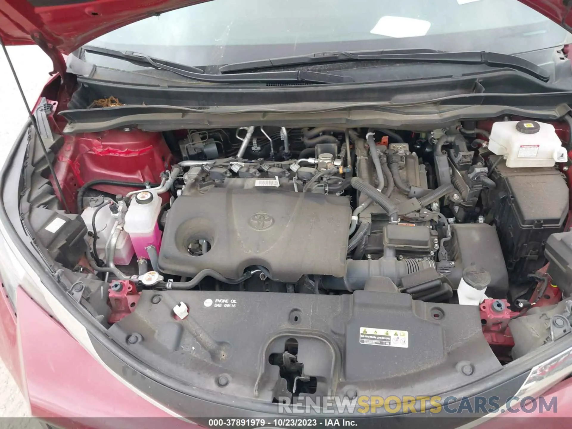 10 fotografías del automóvil dañado 5TDKRKECXMS046659 TOYOTA SIENNA 2021