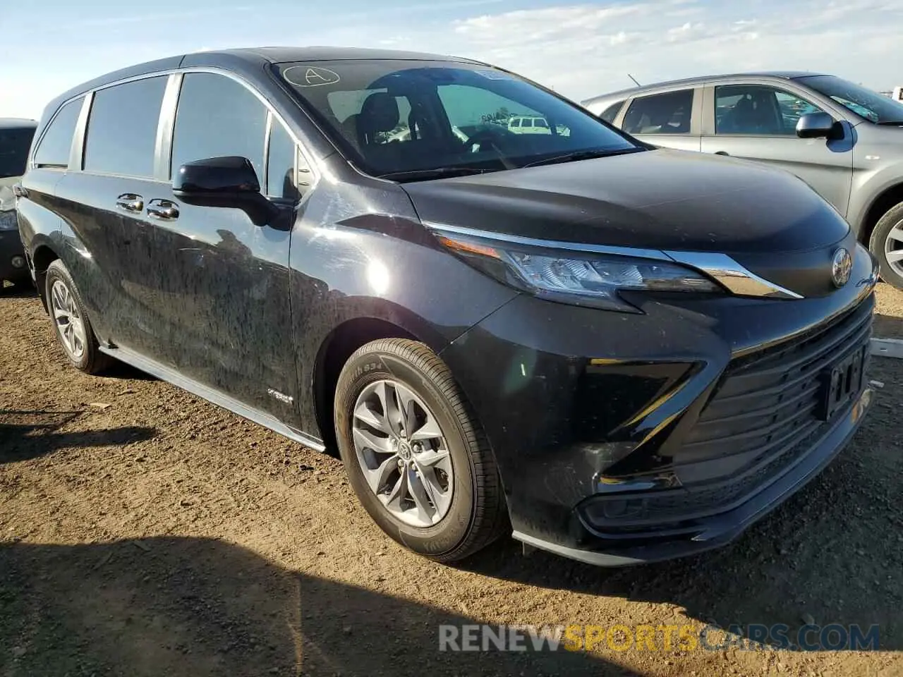 1 fotografías del automóvil dañado 5TDKSKFC2MS009463 TOYOTA SIENNA 2021