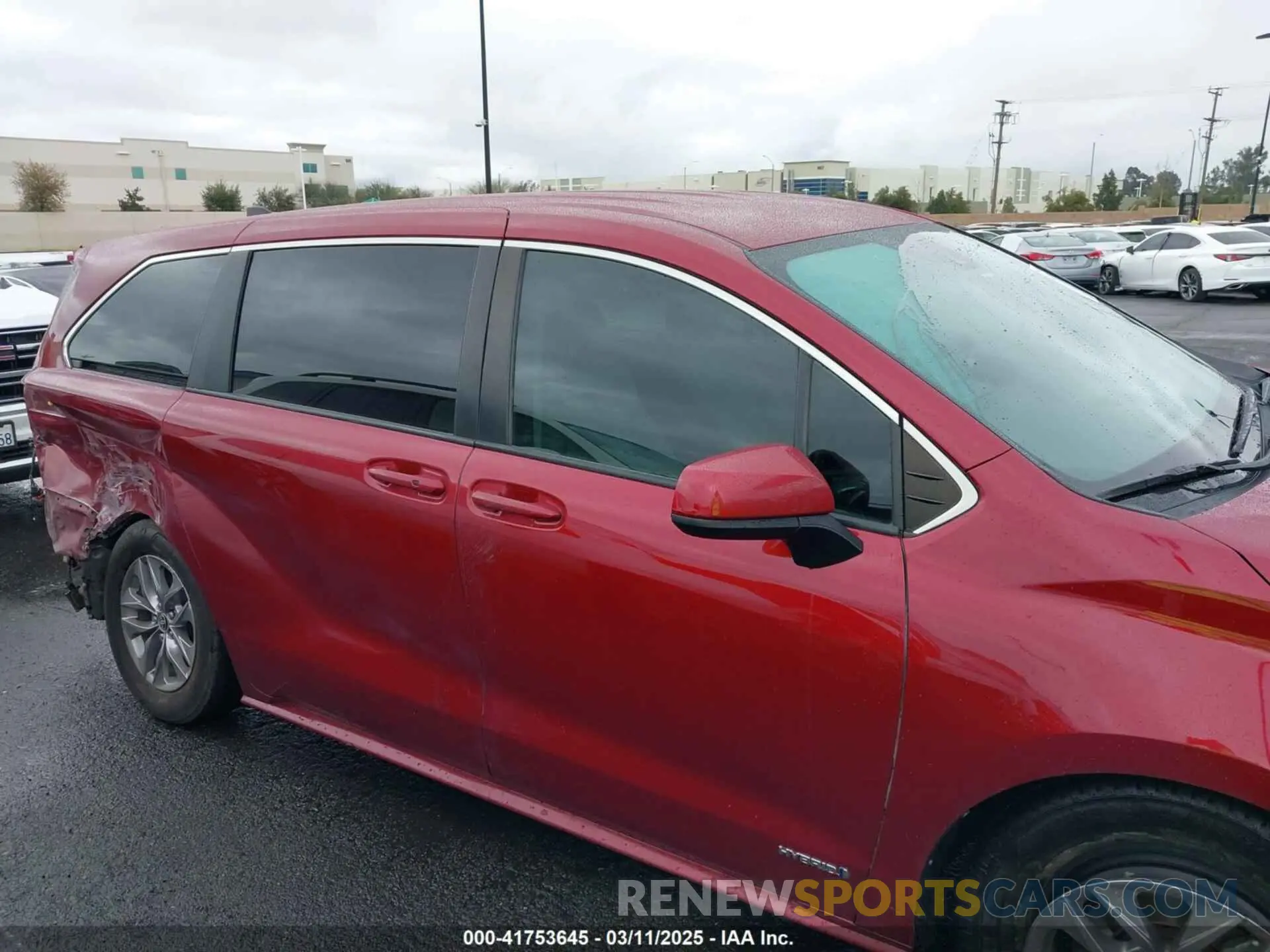 14 fotografías del automóvil dañado 5TDKSKFC7MS007904 TOYOTA SIENNA 2021