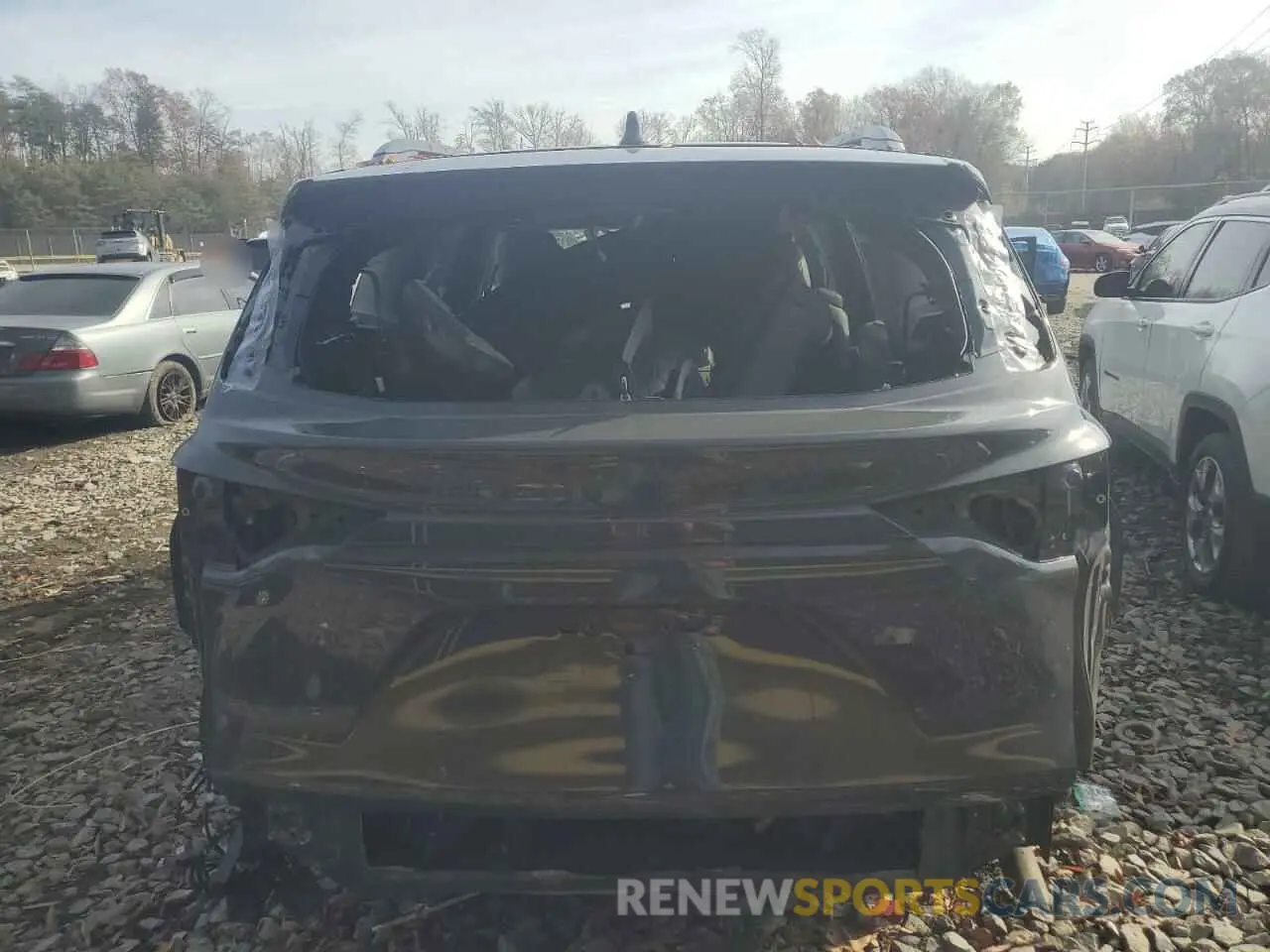 6 fotografías del automóvil dañado 5TDXRKEC0MS050838 TOYOTA SIENNA 2021