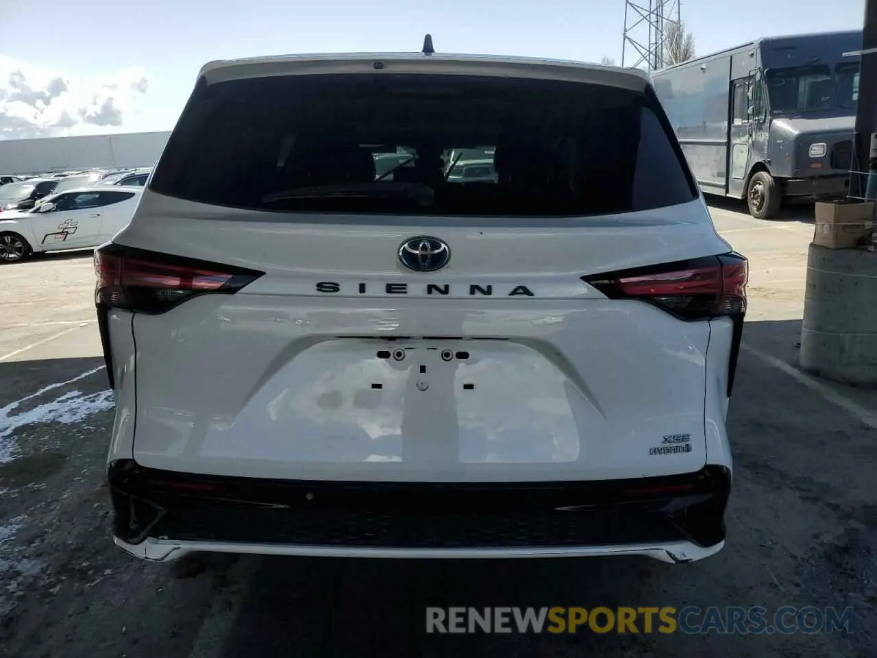 6 fotografías del automóvil dañado 5TDXRKEC3MS005215 TOYOTA SIENNA 2021