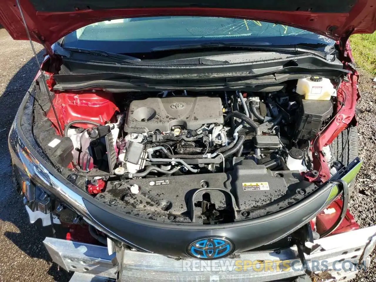 7 fotografías del automóvil dañado 5TDYRKEC0MS068860 TOYOTA SIENNA 2021