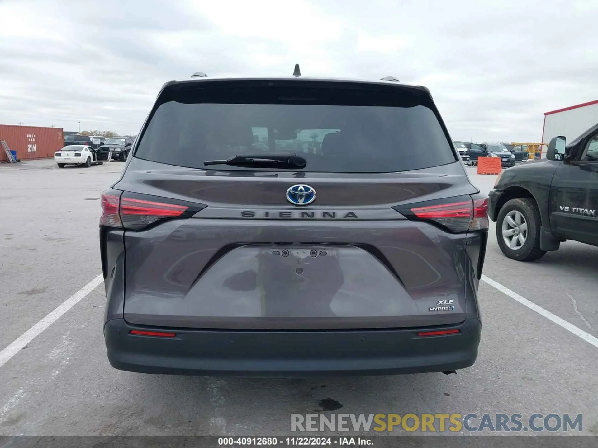 16 fotografías del automóvil dañado 5TDYRKEC1MS008618 TOYOTA SIENNA 2021