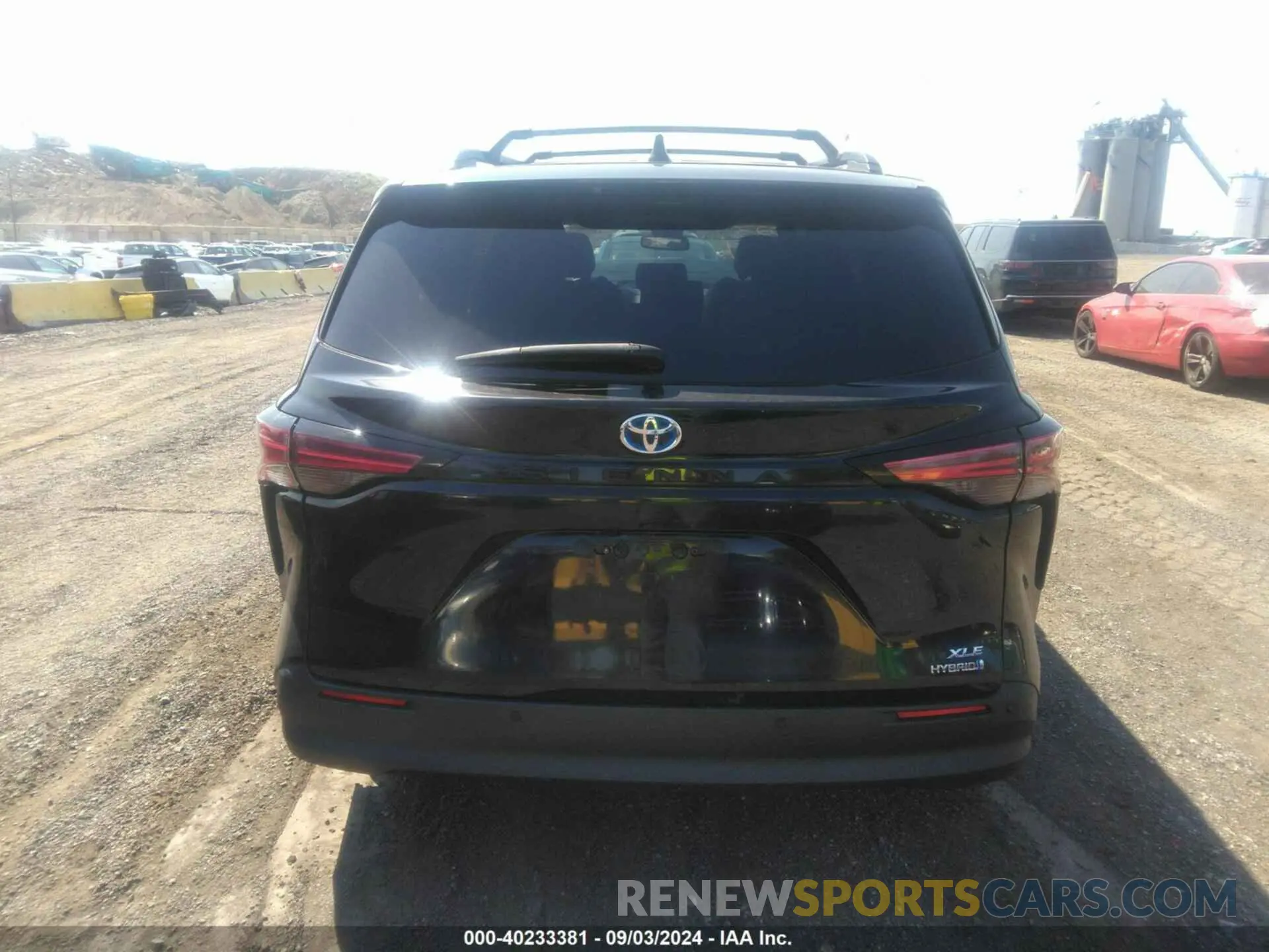 16 fotografías del automóvil dañado 5TDYRKEC1MS061223 TOYOTA SIENNA 2021