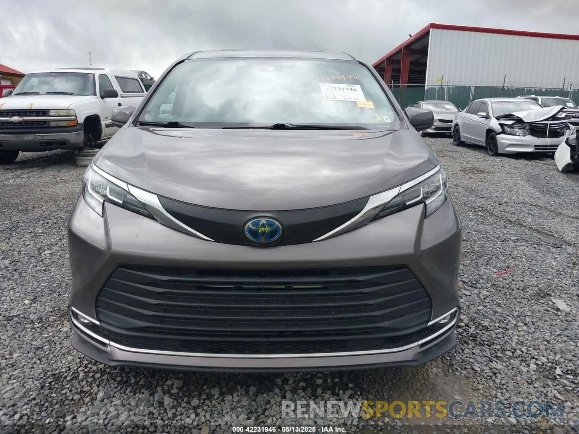 12 fotografías del automóvil dañado 5TDYRKEC2MS017781 TOYOTA SIENNA 2021