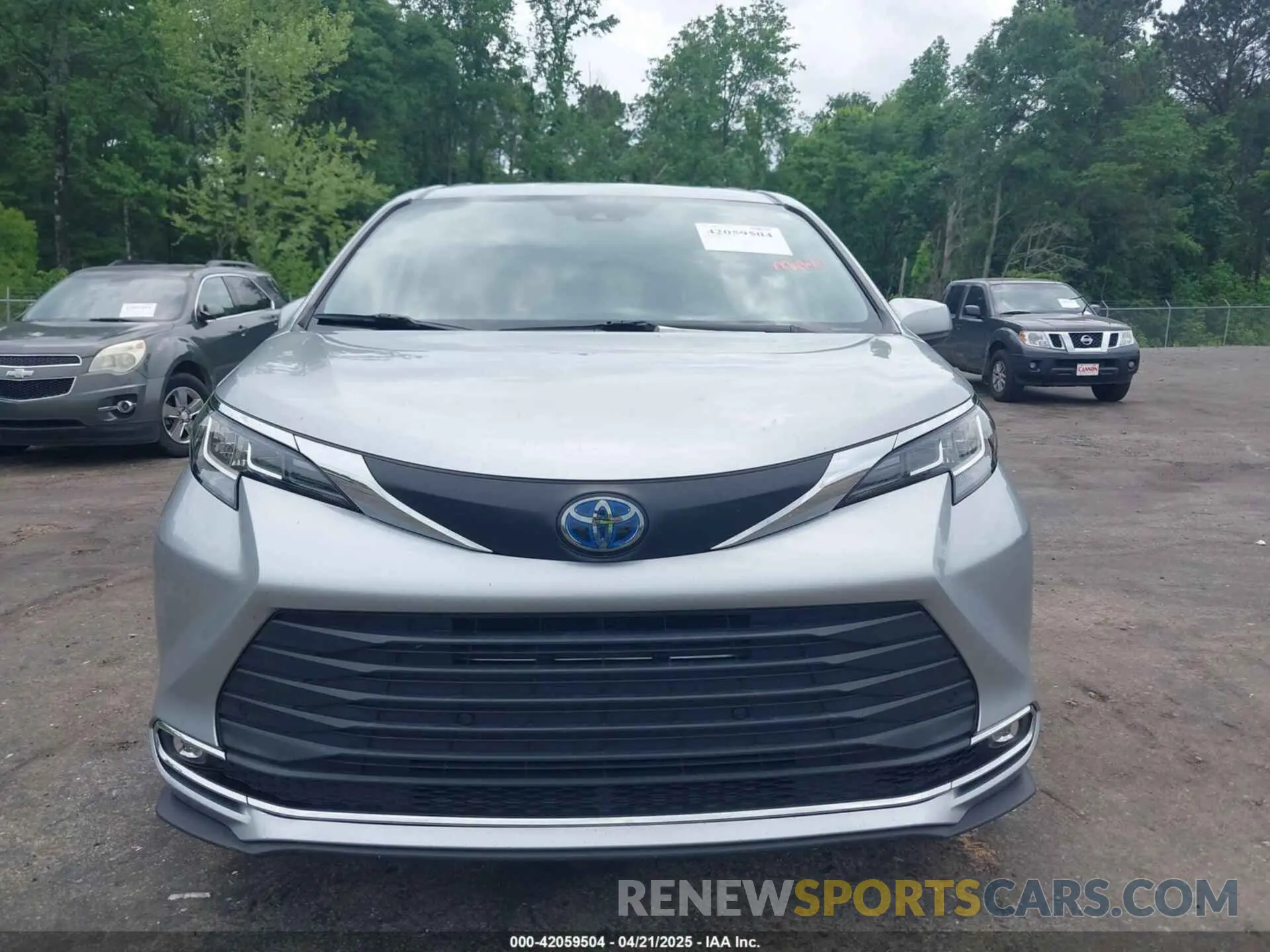 13 fotografías del automóvil dañado 5TDYRKEC4MS043539 TOYOTA SIENNA 2021