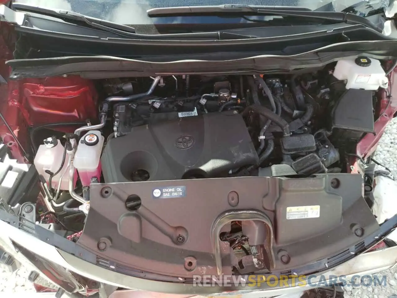 7 fotografías del automóvil dañado 5TDYRKEC6MS029528 TOYOTA SIENNA 2021