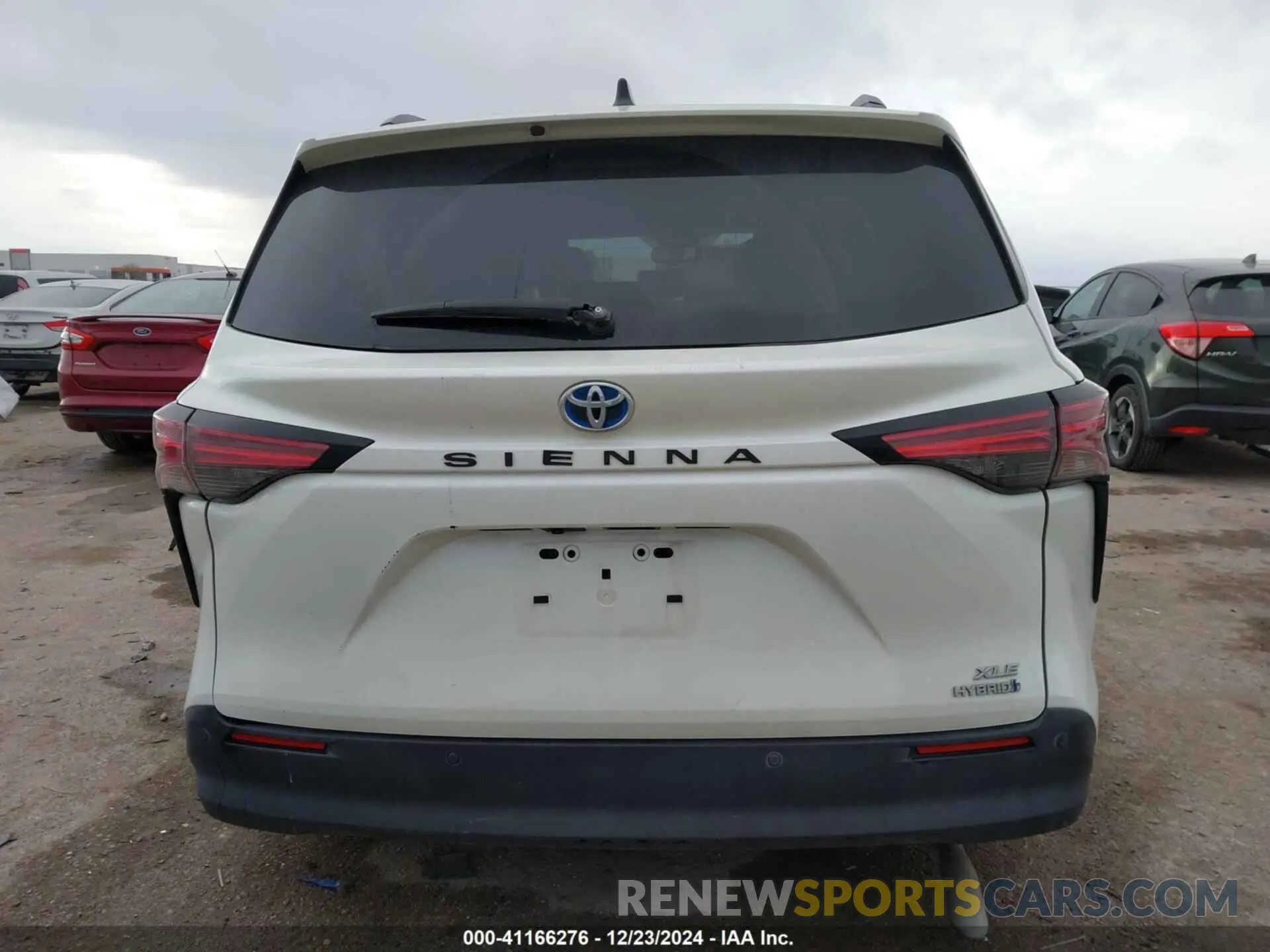 16 fotografías del automóvil dañado 5TDYRKEC8MS040045 TOYOTA SIENNA 2021