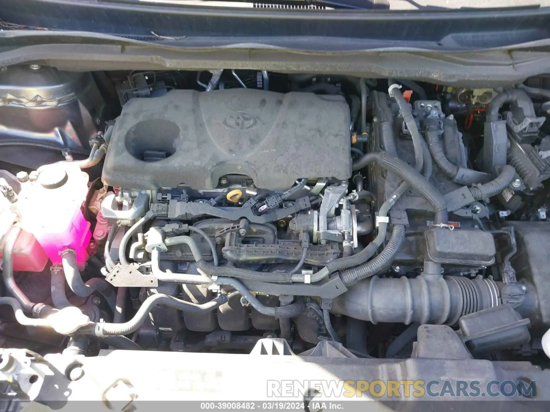 10 fotografías del automóvil dañado 5TDYRKEC8MS056567 TOYOTA SIENNA 2021
