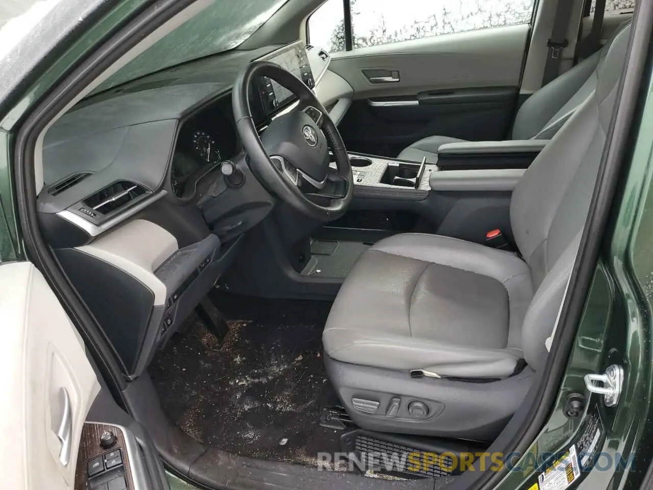7 fotografías del automóvil dañado 5TDYSKFC1MS033411 TOYOTA SIENNA 2021