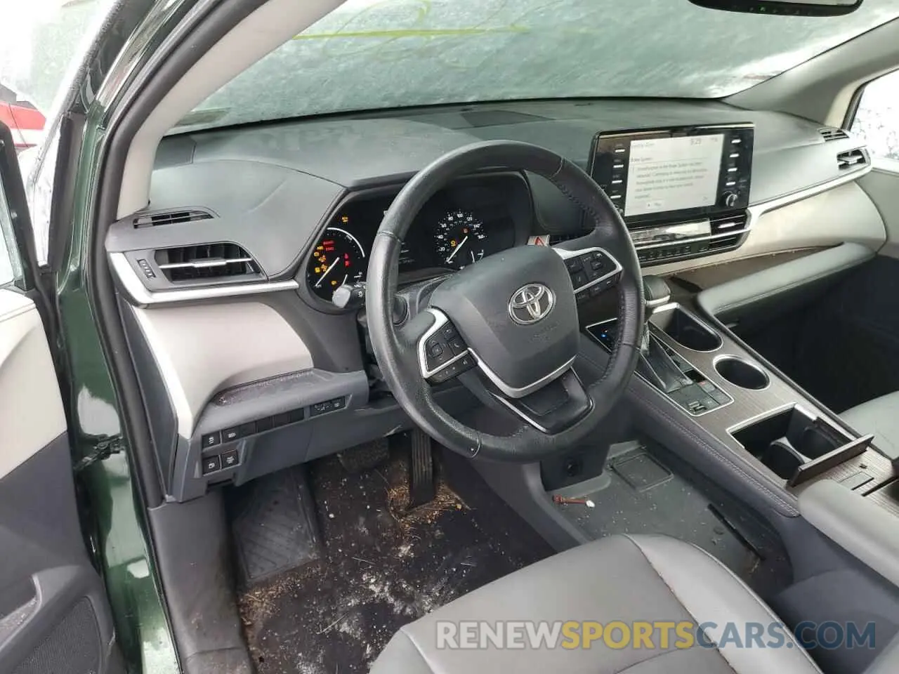 8 fotografías del automóvil dañado 5TDYSKFC1MS033411 TOYOTA SIENNA 2021