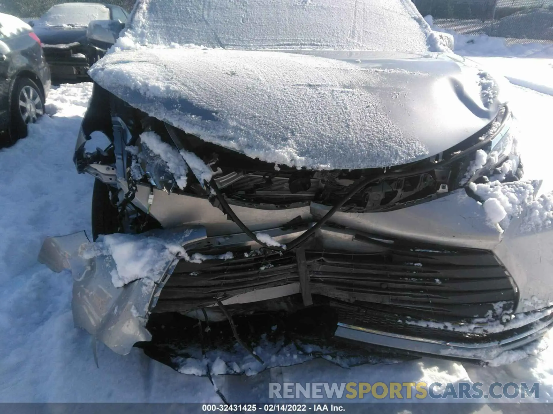 6 fotografías del automóvil dañado 5TDYSKFC1MS037264 TOYOTA SIENNA 2021
