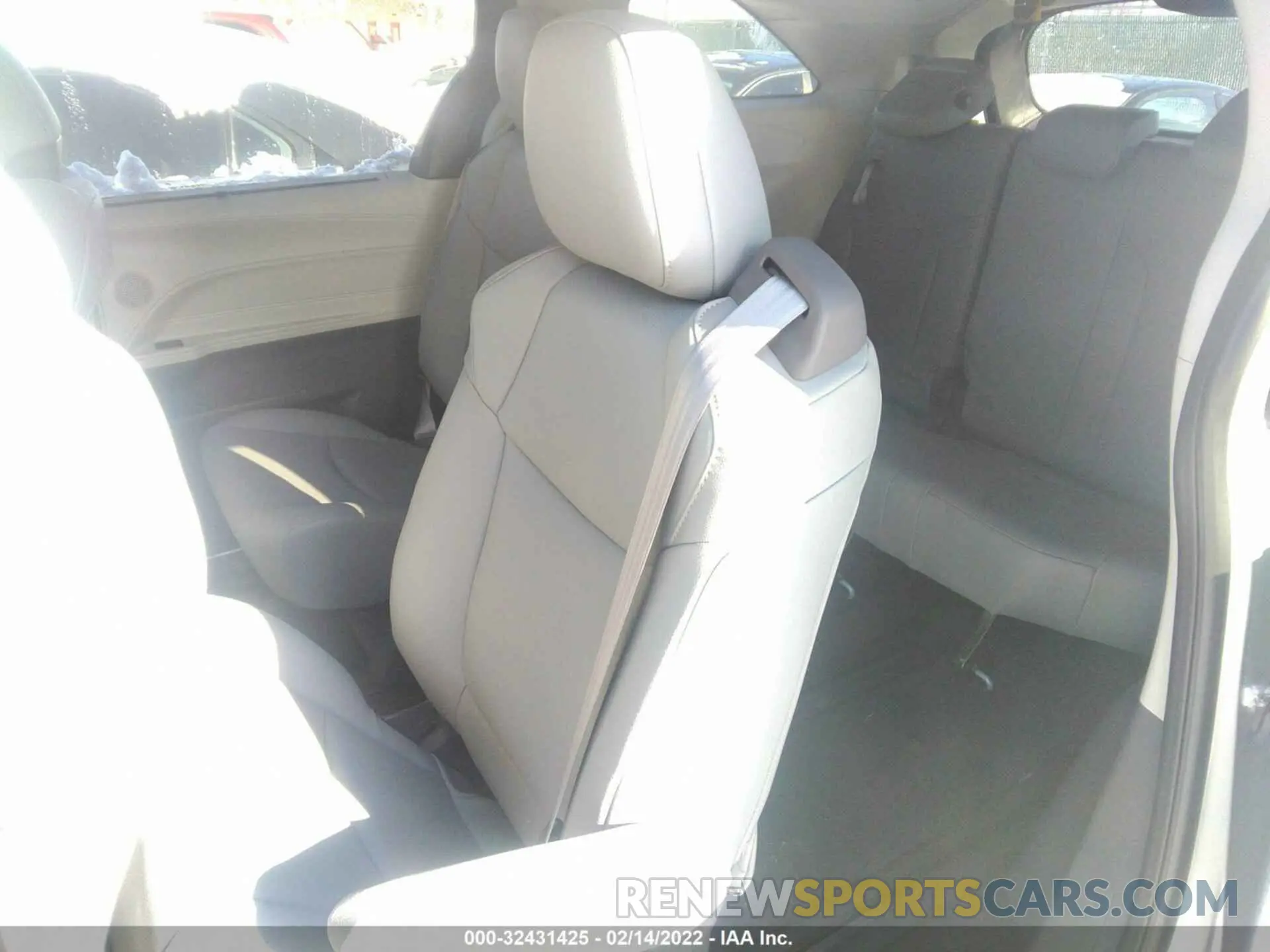 8 fotografías del automóvil dañado 5TDYSKFC1MS037264 TOYOTA SIENNA 2021