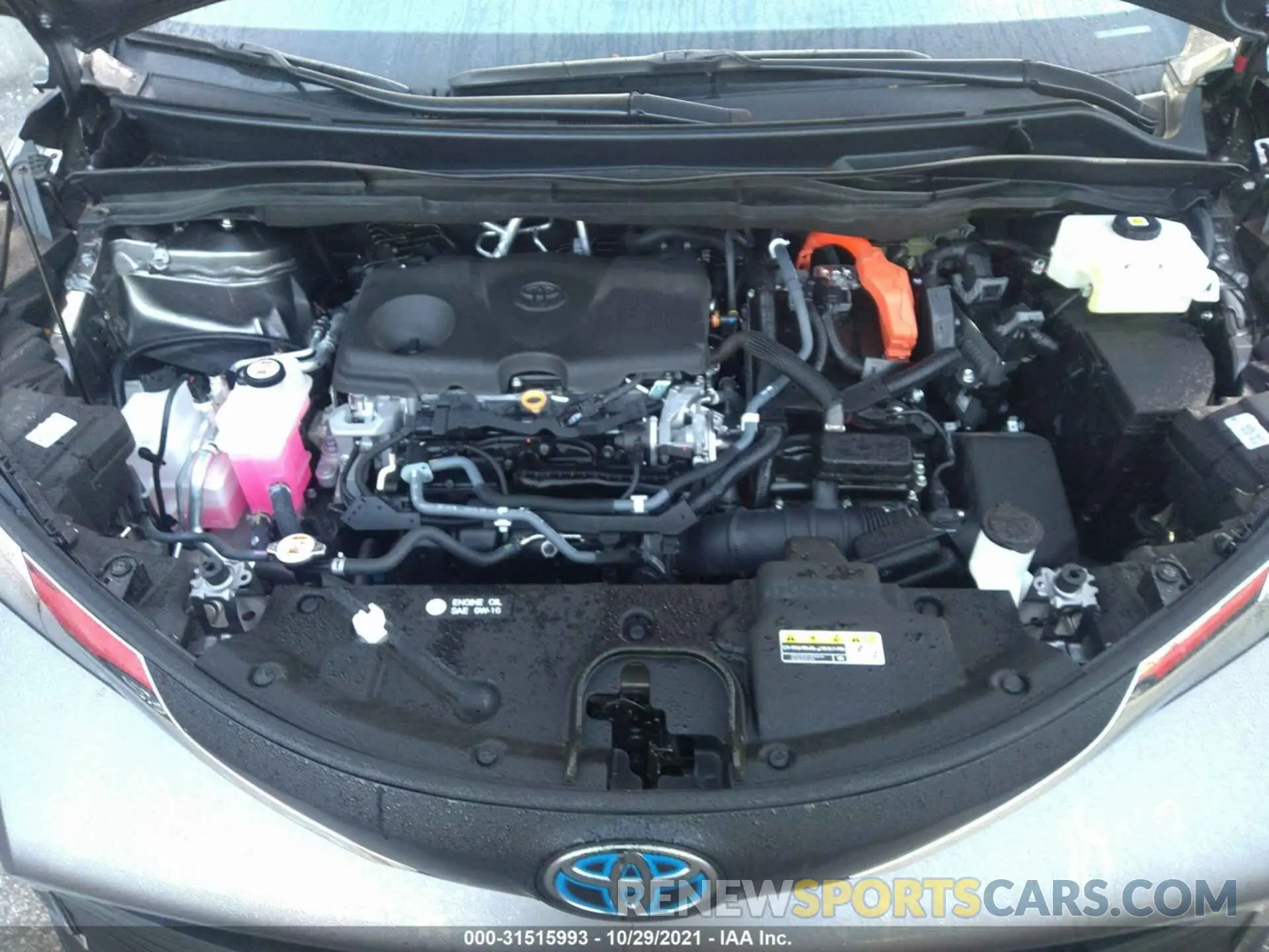 10 fotografías del automóvil dañado 5TDYSKFC2MS008288 TOYOTA SIENNA 2021
