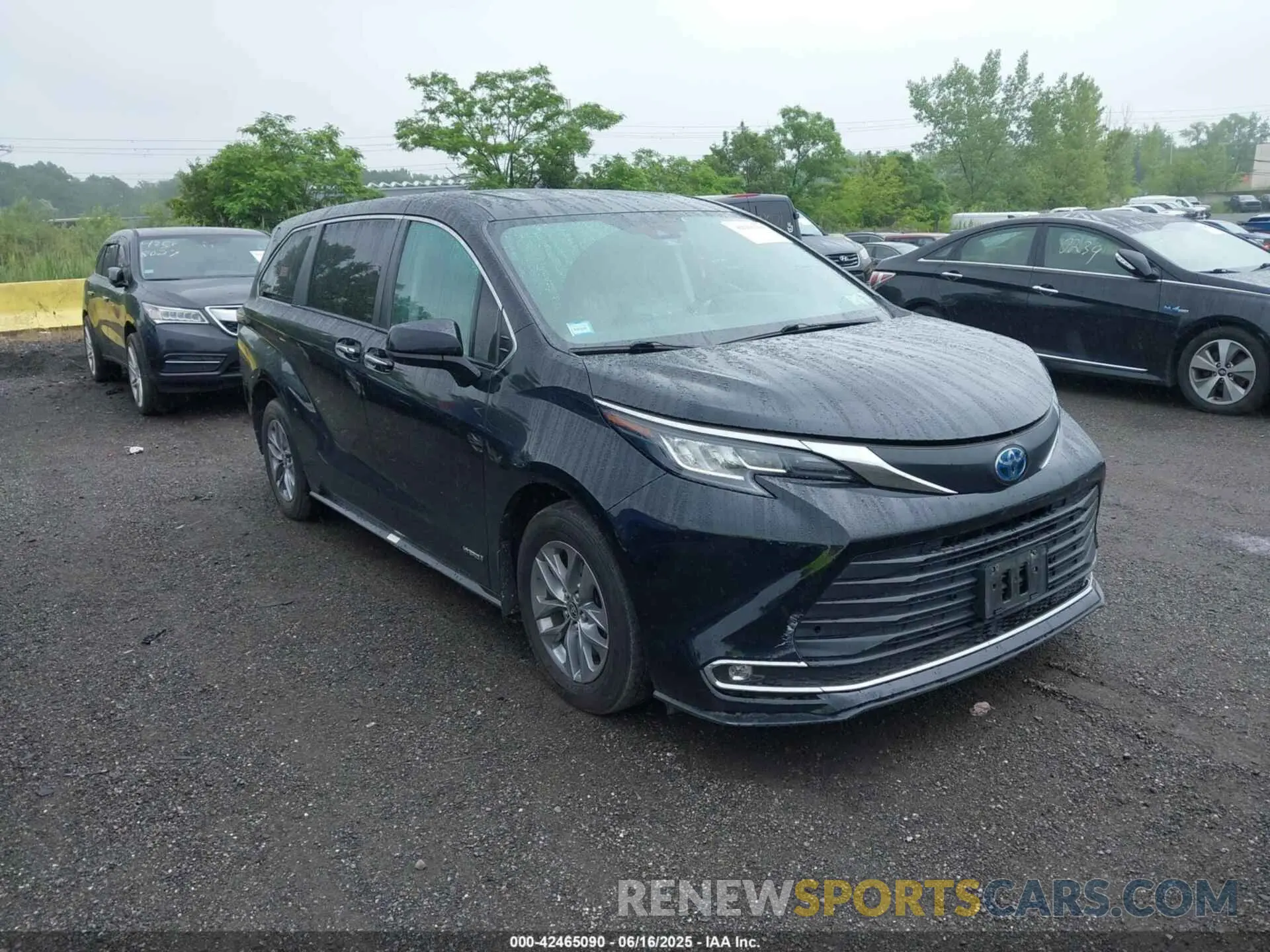 1 fotografías del automóvil dañado 5TDYSKFC4MS017574 TOYOTA SIENNA 2021