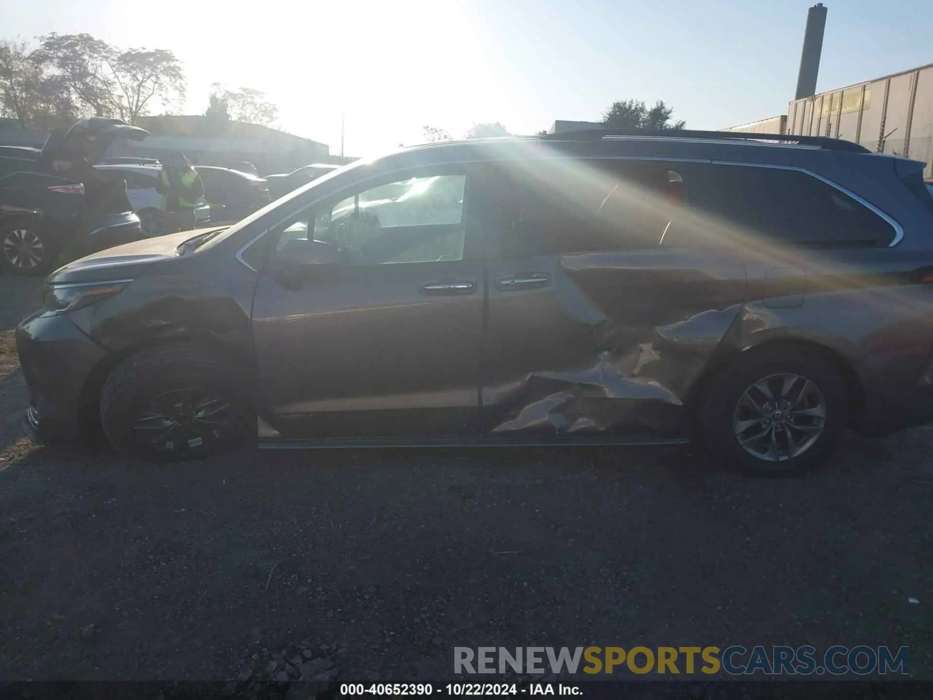 14 fotografías del automóvil dañado 5TDYSKFC4MS018594 TOYOTA SIENNA 2021
