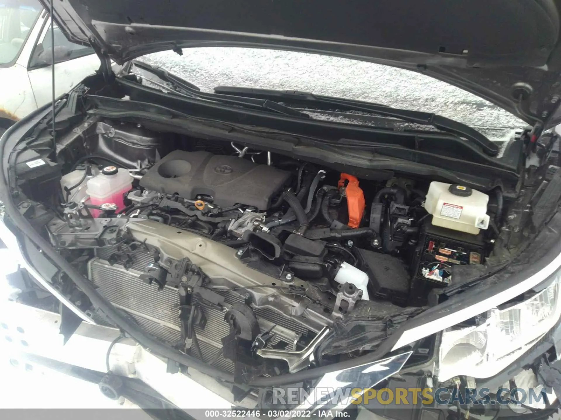 10 fotografías del automóvil dañado 5TDYSKFC7MS009548 TOYOTA SIENNA 2021