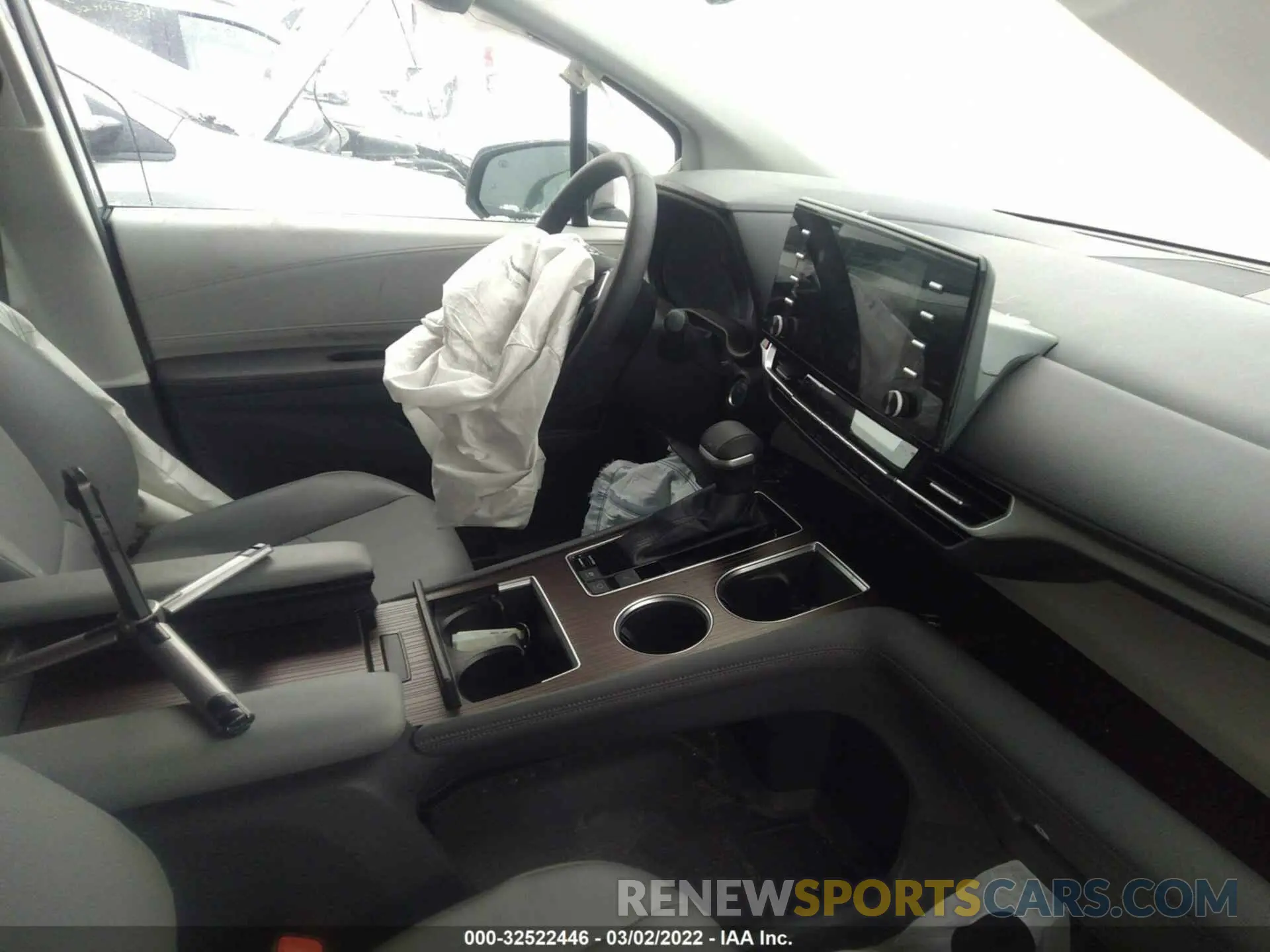 5 fotografías del automóvil dañado 5TDYSKFC7MS009548 TOYOTA SIENNA 2021