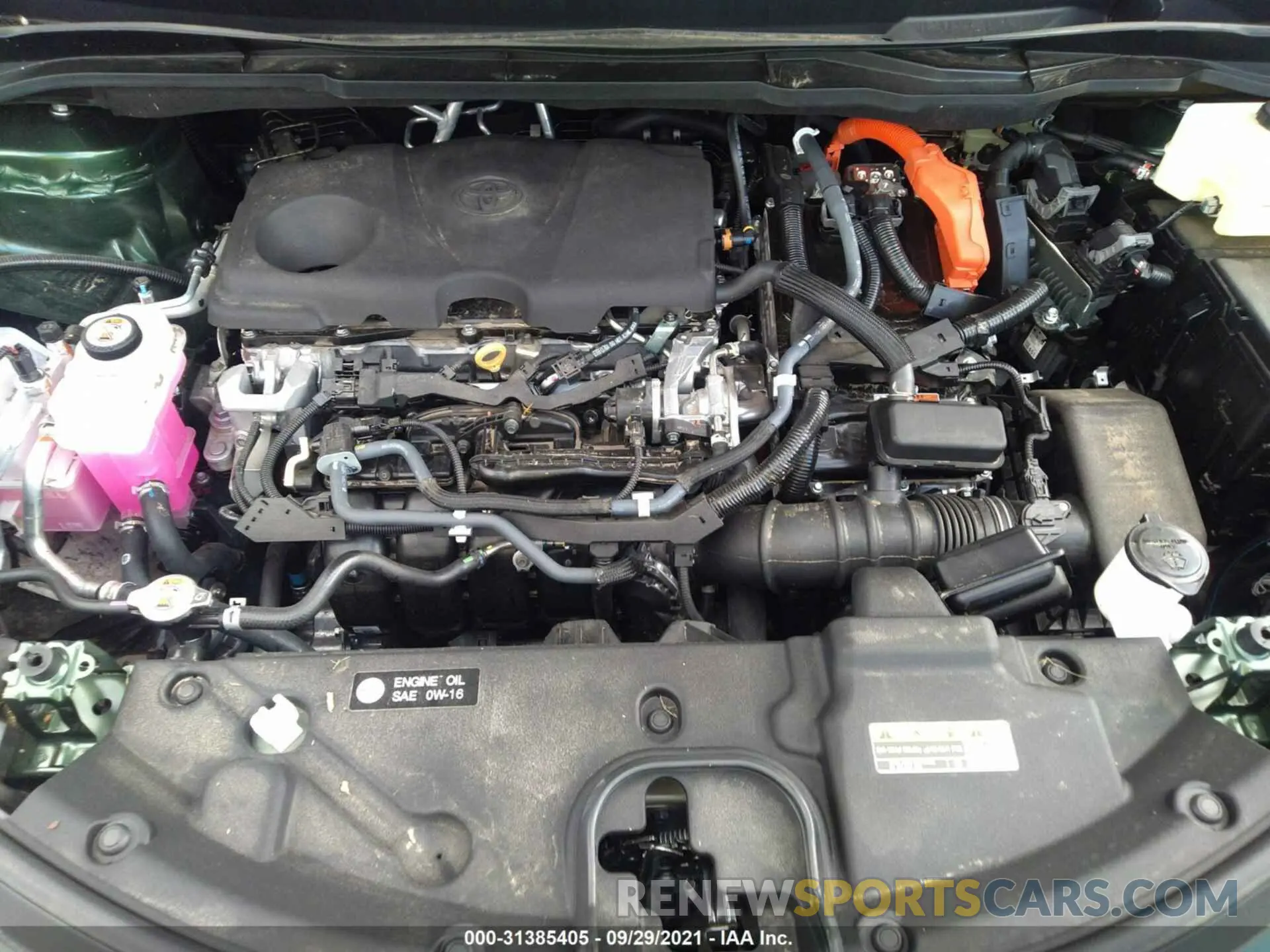 10 fotografías del automóvil dañado 5TDYSKFC8MS034734 TOYOTA SIENNA 2021