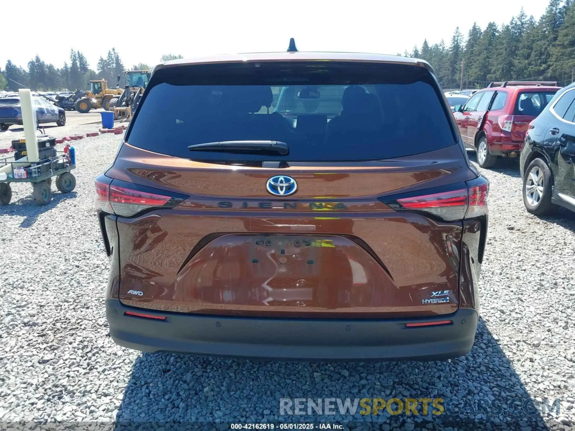 17 fotografías del automóvil dañado 5TDYSKFC9MS002567 TOYOTA SIENNA 2021