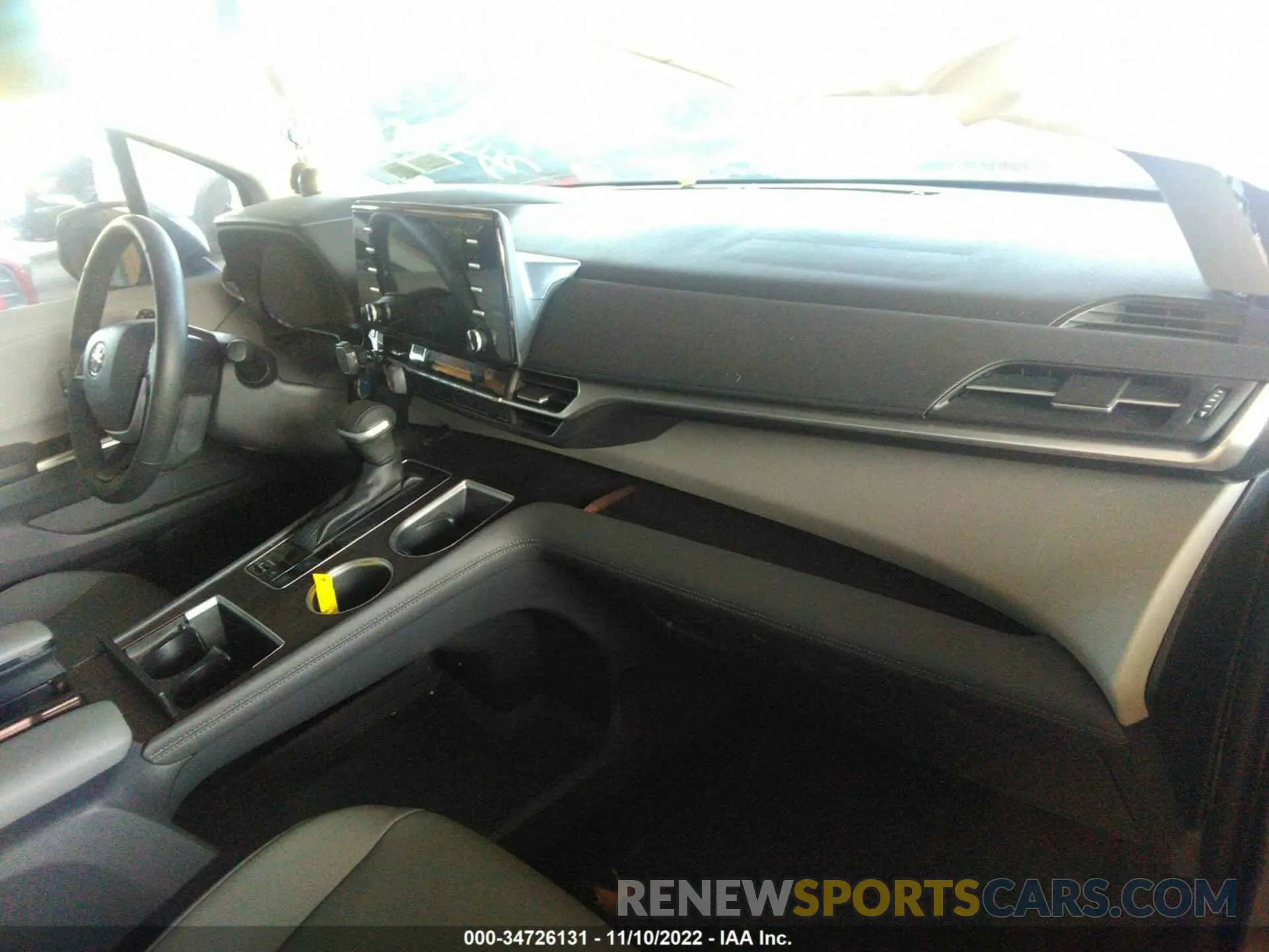 5 fotografías del automóvil dañado 5TDYSKFC9MS038288 TOYOTA SIENNA 2021