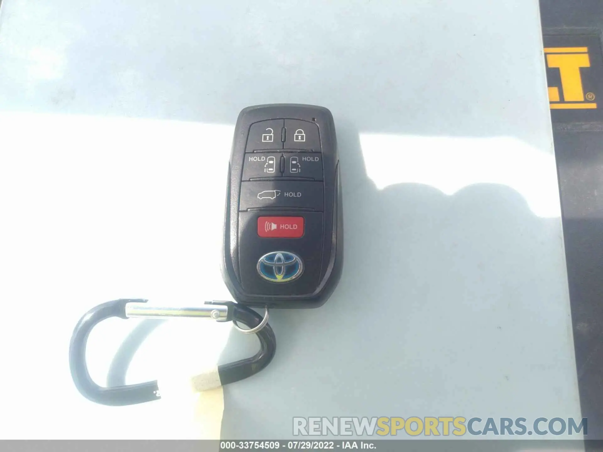 11 fotografías del automóvil dañado 5TDZRKEC0MS009716 TOYOTA SIENNA 2021