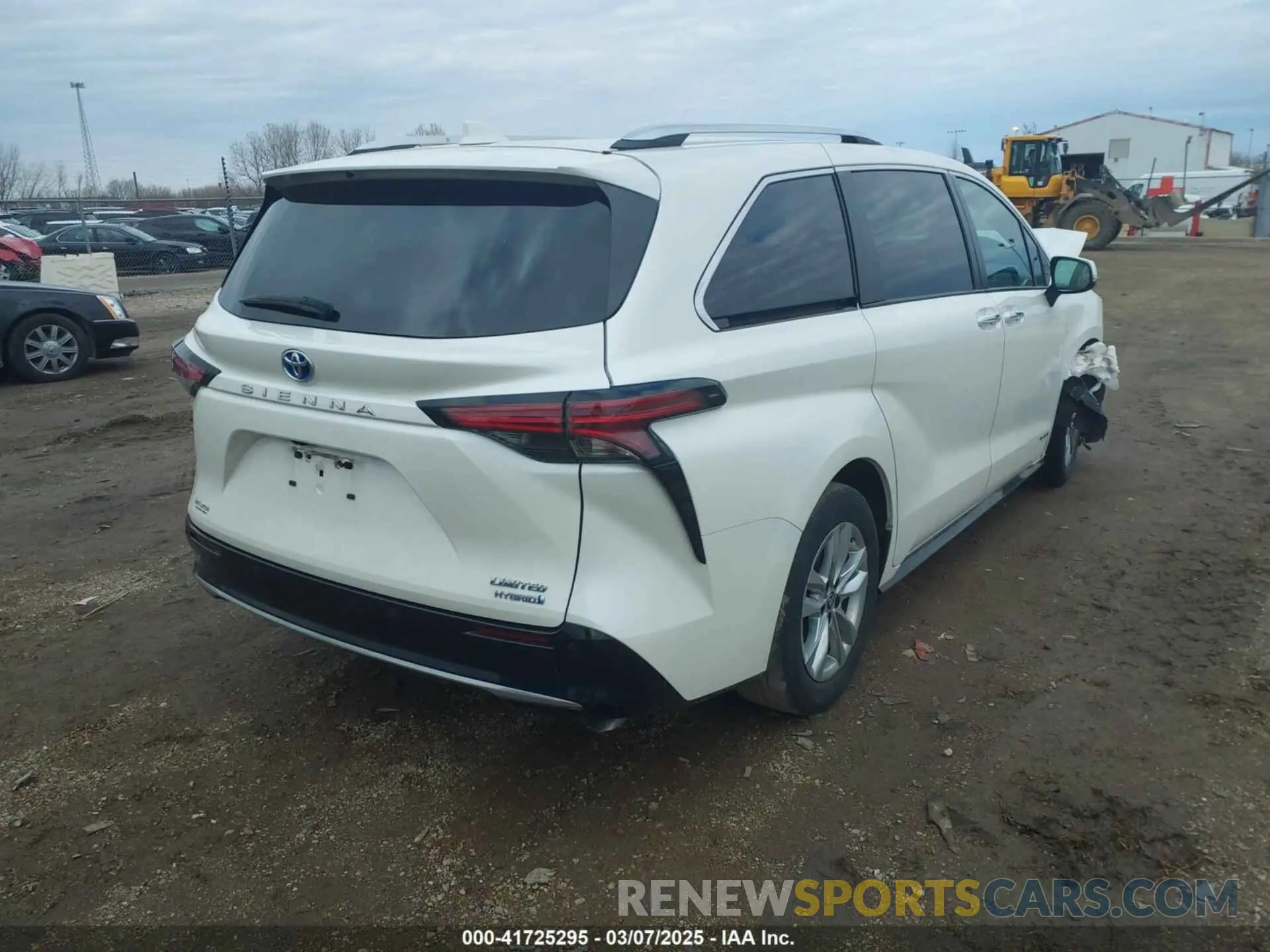 4 fotografías del automóvil dañado 5TDZRKEC4MS009752 TOYOTA SIENNA 2021