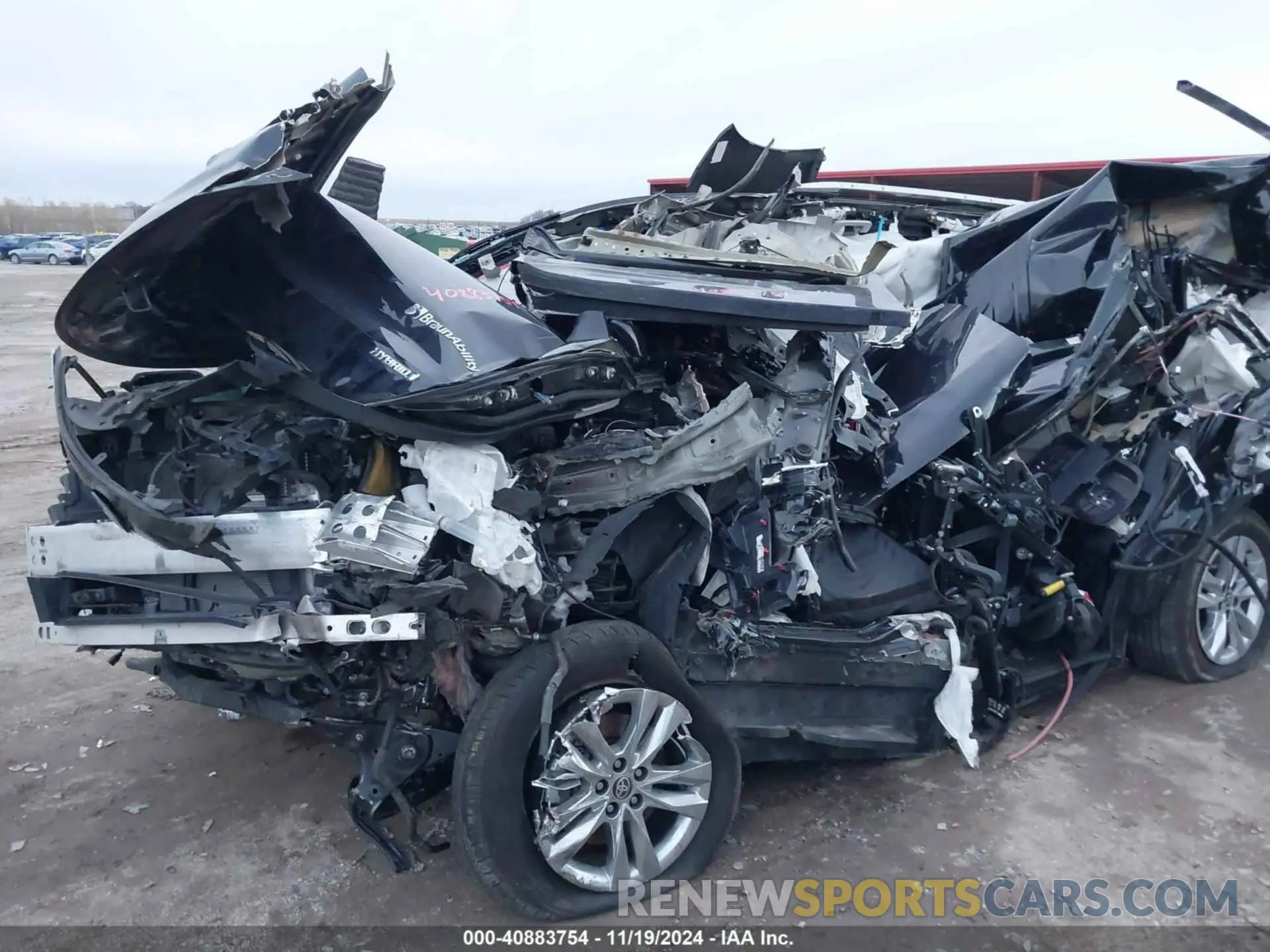 6 fotografías del automóvil dañado 5TDZRKEC6MS042879 TOYOTA SIENNA 2021