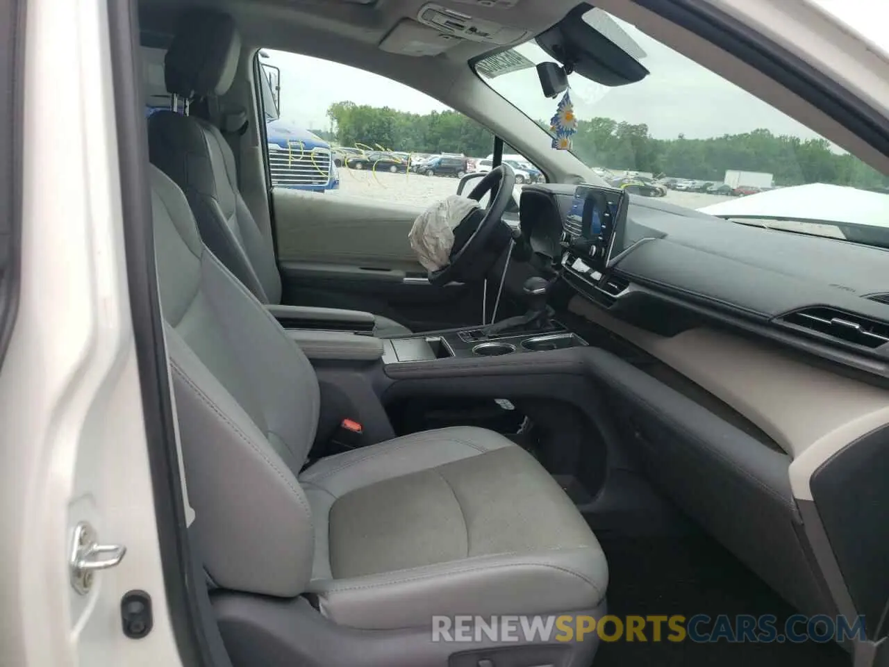 5 fotografías del automóvil dañado 5TDZRKEC8MS033987 TOYOTA SIENNA 2021