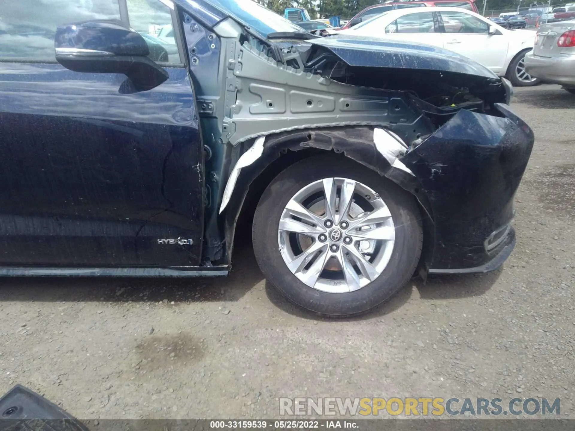 6 fotografías del automóvil dañado 5TDZSKFC1MS020288 TOYOTA SIENNA 2021