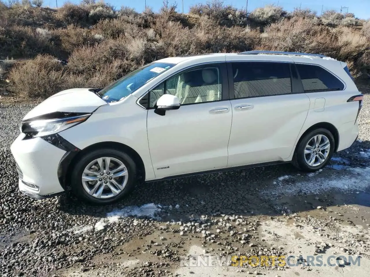 1 fotografías del automóvil dañado 5TDZSKFC5MS005700 TOYOTA SIENNA 2021