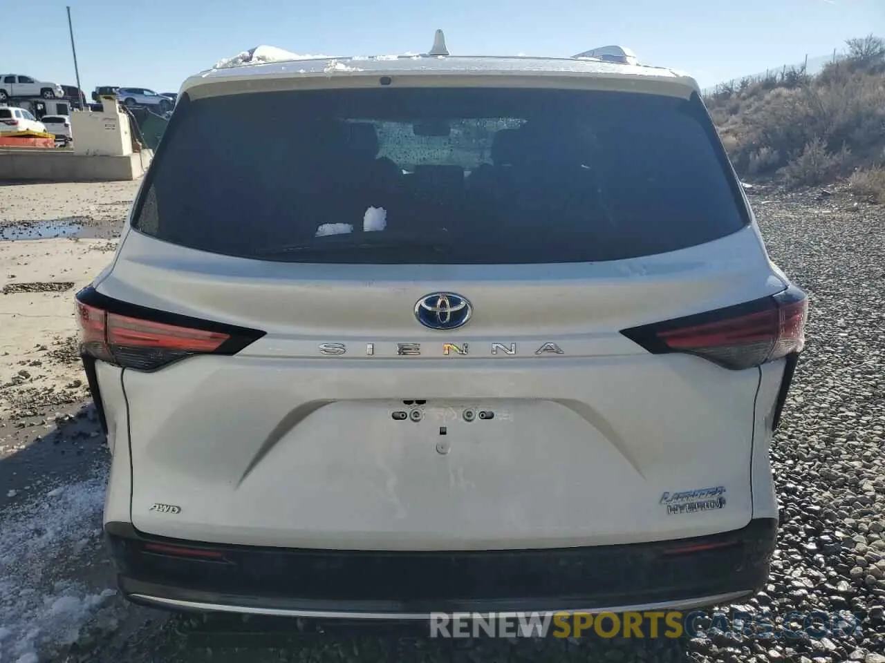 6 fotografías del automóvil dañado 5TDZSKFC5MS005700 TOYOTA SIENNA 2021