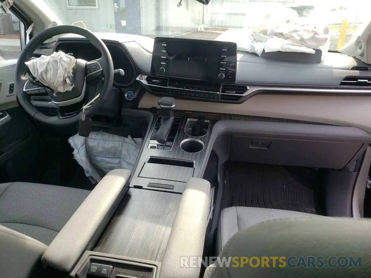 9 fotografías del automóvil dañado 5TDZSKFC7MS037130 TOYOTA SIENNA 2021