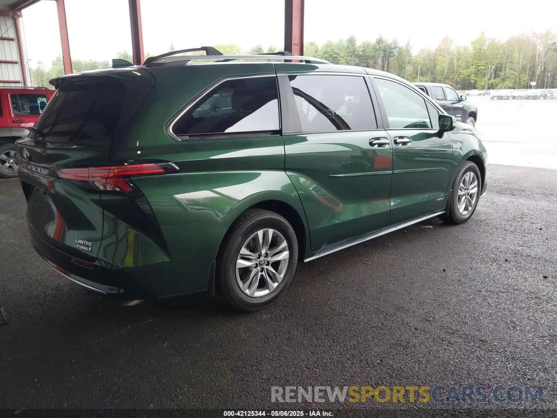 4 fotografías del automóvil dañado 5TDZSKFC8MS007554 TOYOTA SIENNA 2021