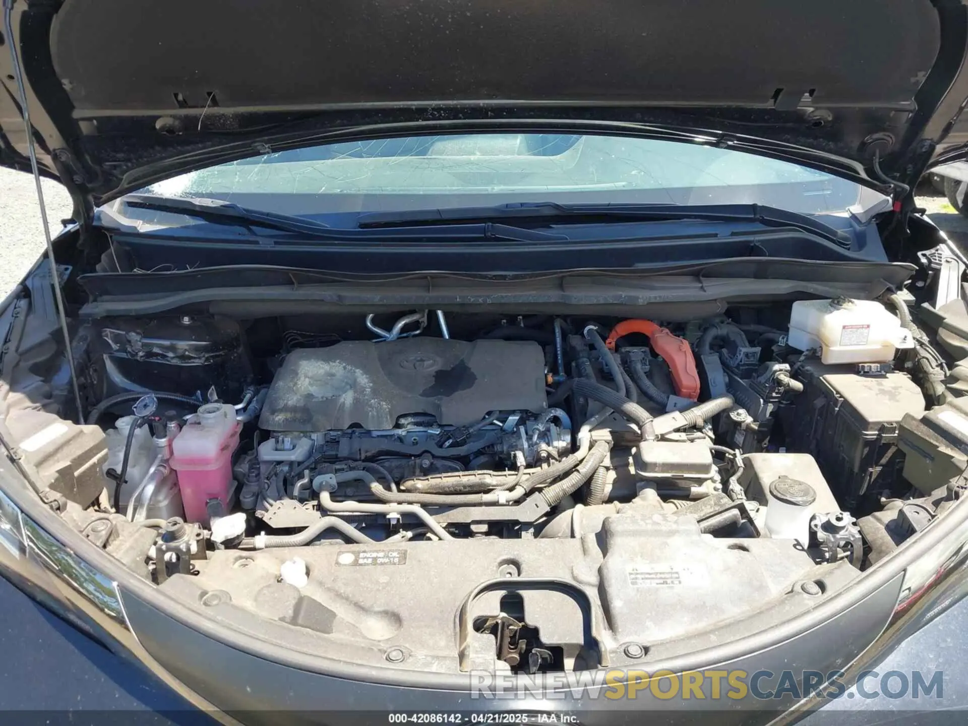 10 fotografías del automóvil dañado 5TDASKFC7NS045078 TOYOTA SIENNA 2022