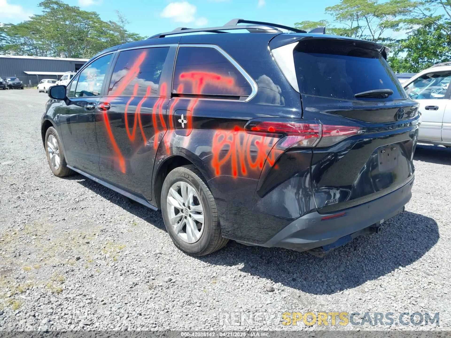 3 fotografías del automóvil dañado 5TDASKFC7NS045078 TOYOTA SIENNA 2022