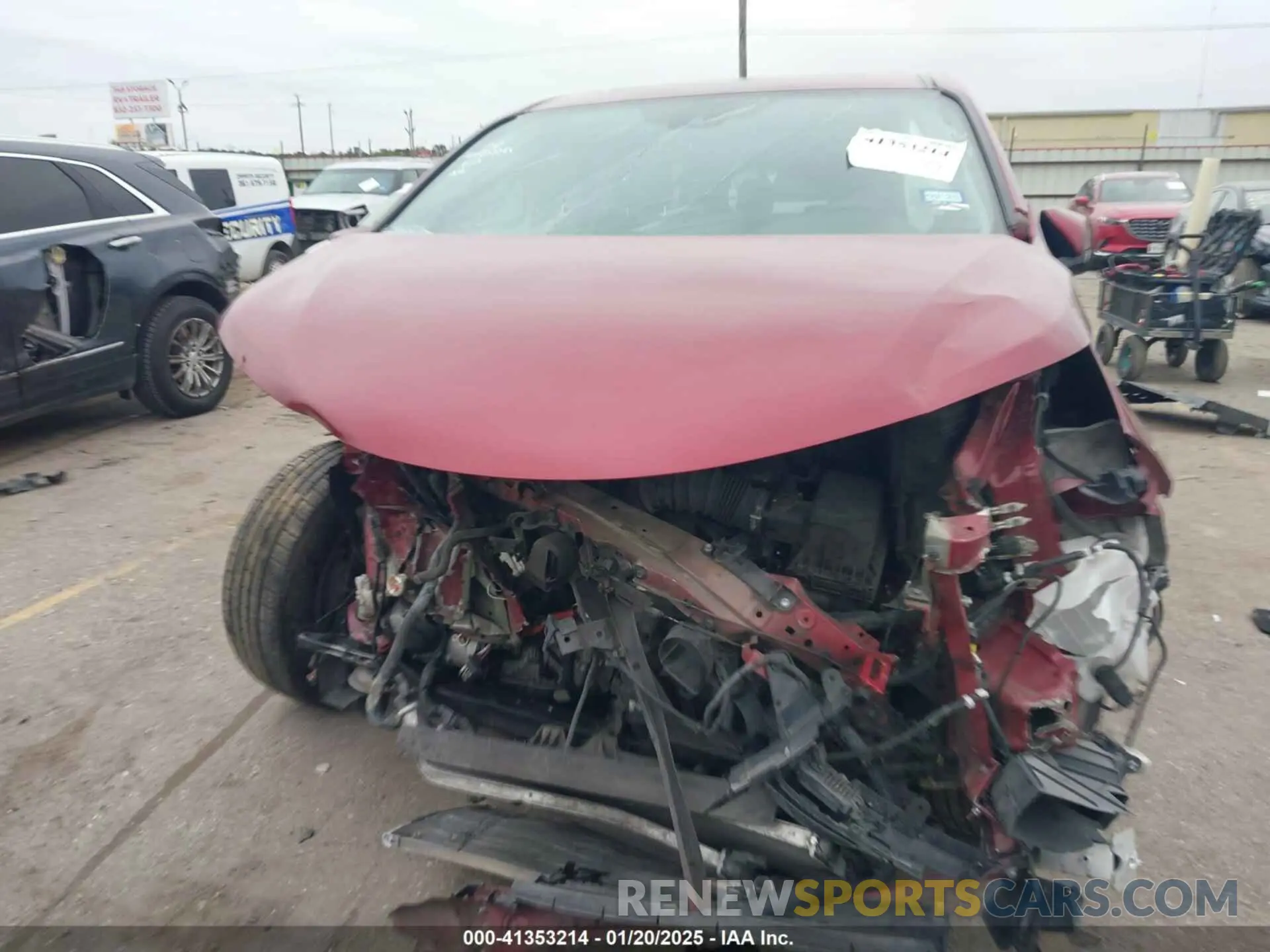 12 fotografías del automóvil dañado 5TDBRKEC0NS113173 TOYOTA SIENNA 2022