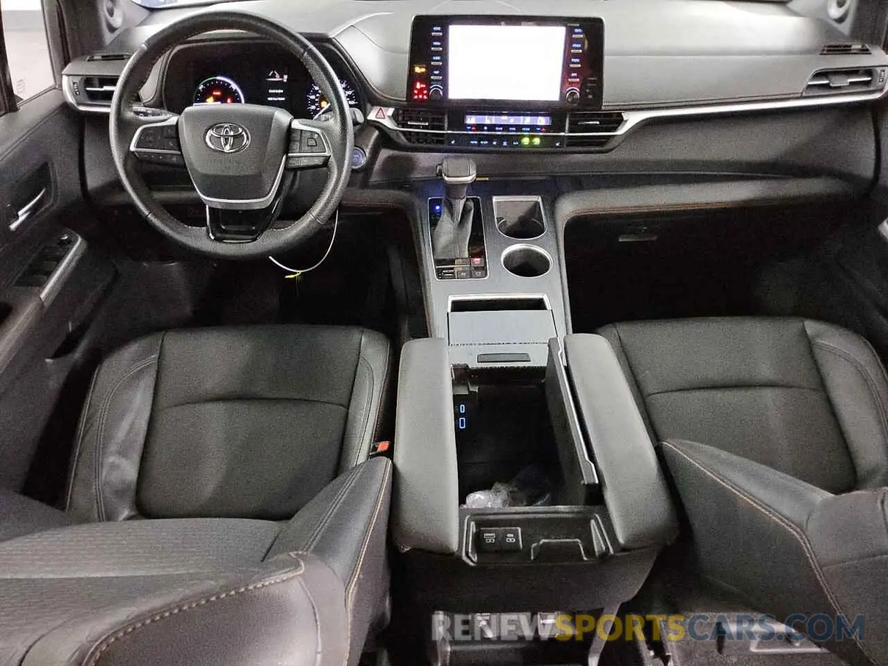 8 fotografías del automóvil dañado 5TDDRKEC6NS097540 TOYOTA SIENNA 2022