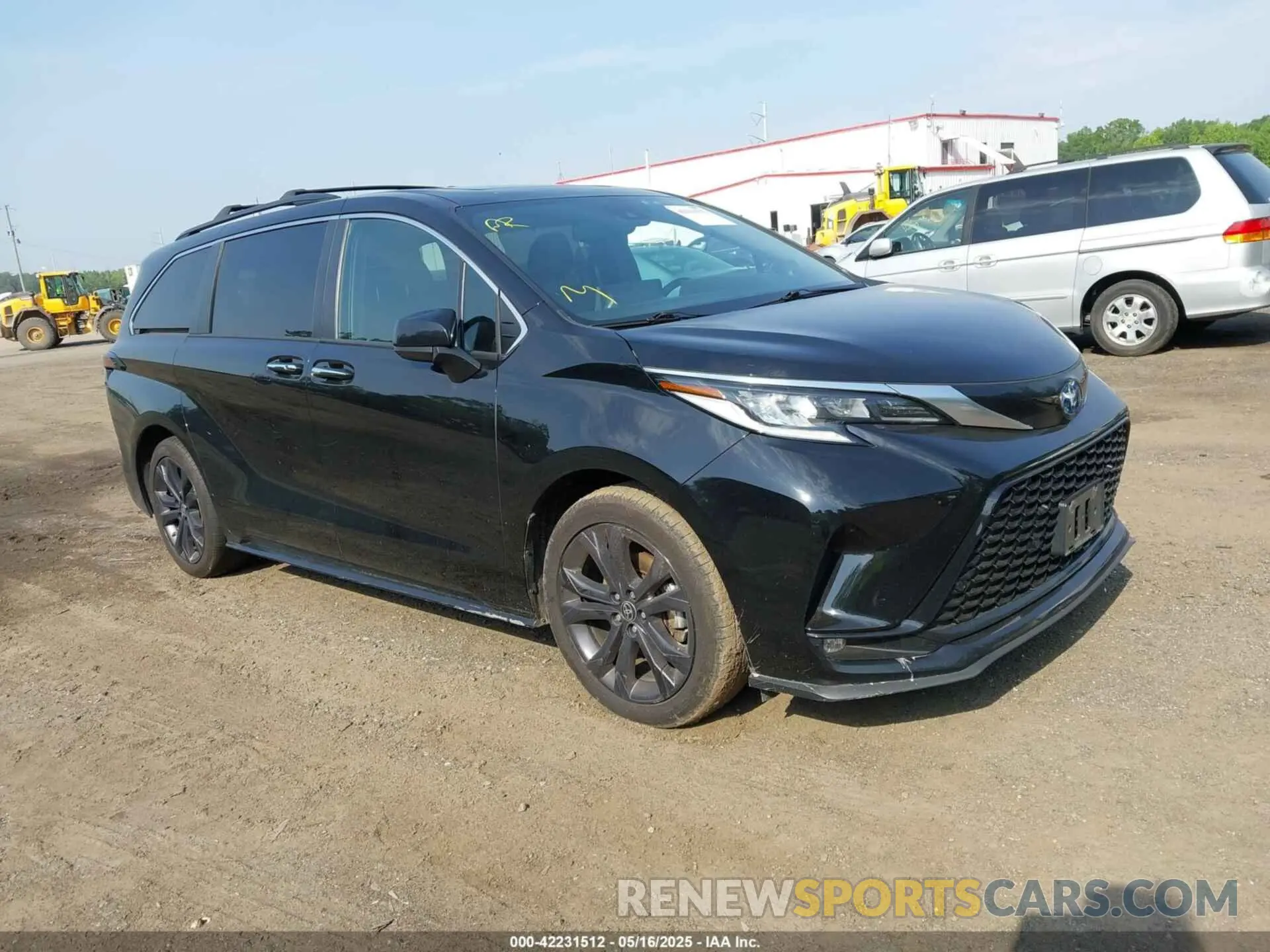 1 fotografías del automóvil dañado 5TDDRKEC8NS079069 TOYOTA SIENNA 2022