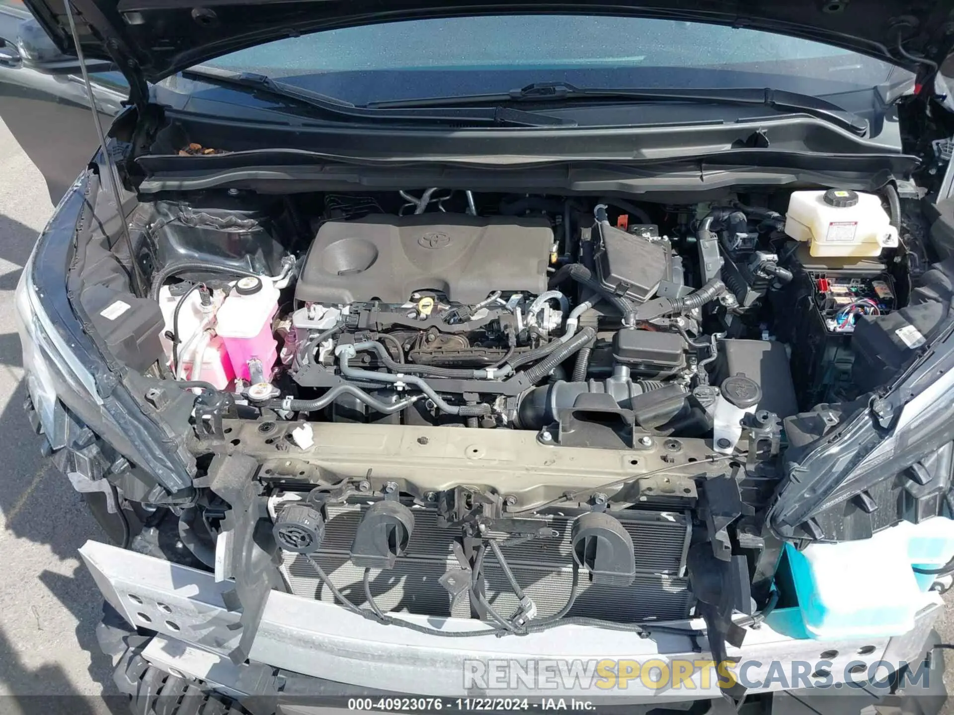 10 fotografías del automóvil dañado 5TDDRKEC9NS101595 TOYOTA SIENNA 2022