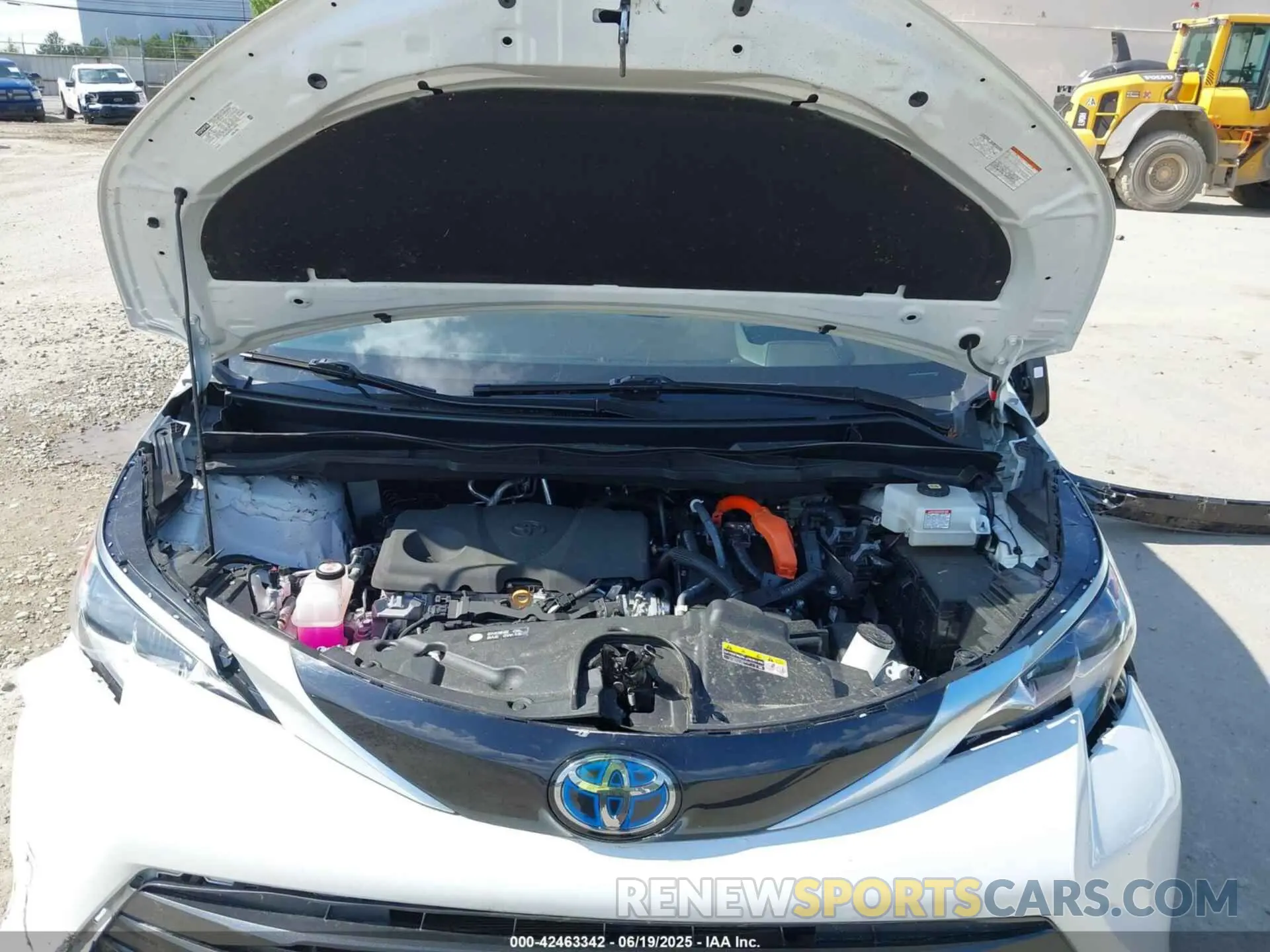 10 fotografías del automóvil dañado 5TDESKFC2NS059908 TOYOTA SIENNA 2022