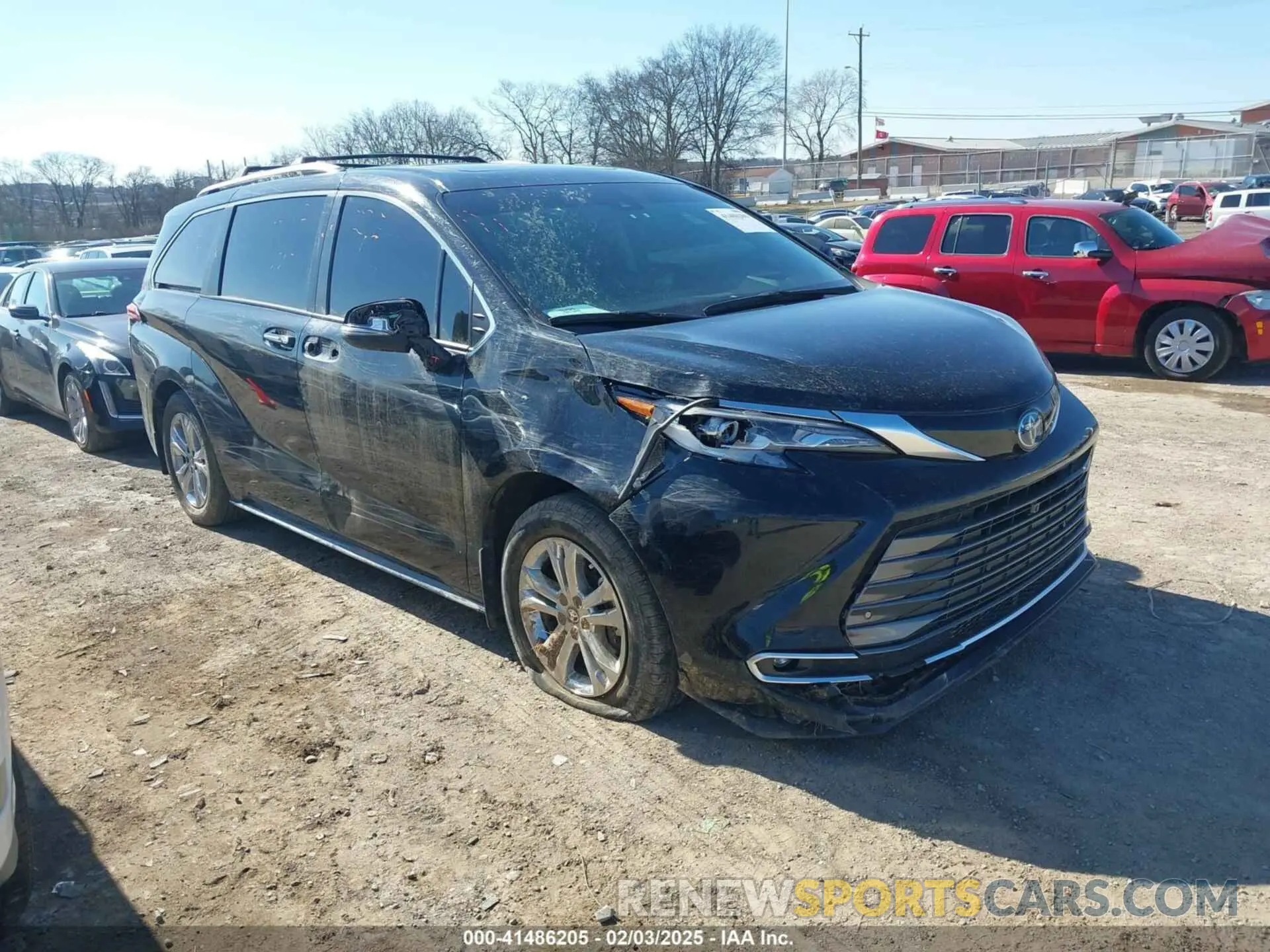 1 fotografías del automóvil dañado 5TDESKFC3NS043295 TOYOTA SIENNA 2022