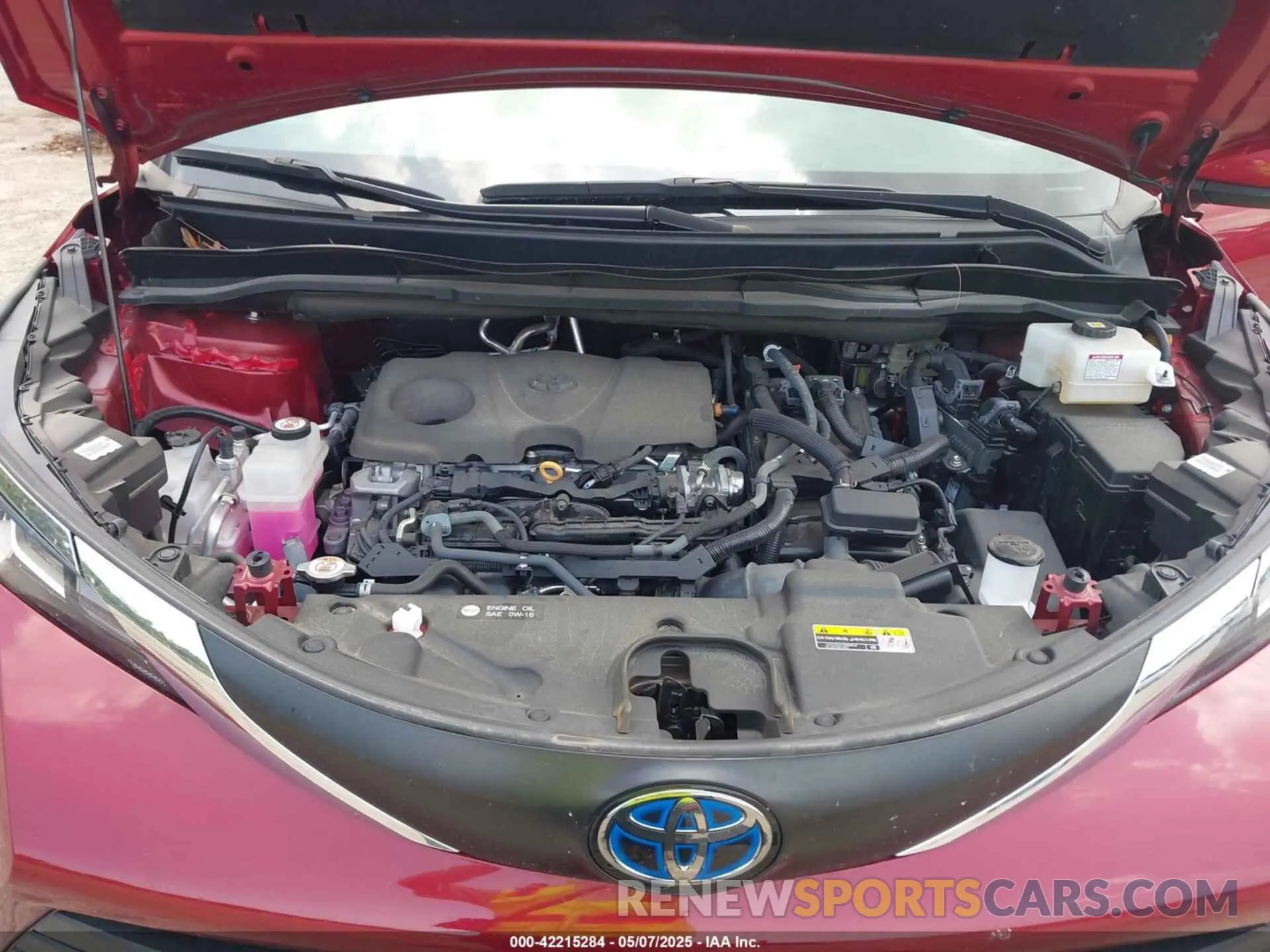 10 fotografías del automóvil dañado 5TDJRKEC3NS116029 TOYOTA SIENNA 2022