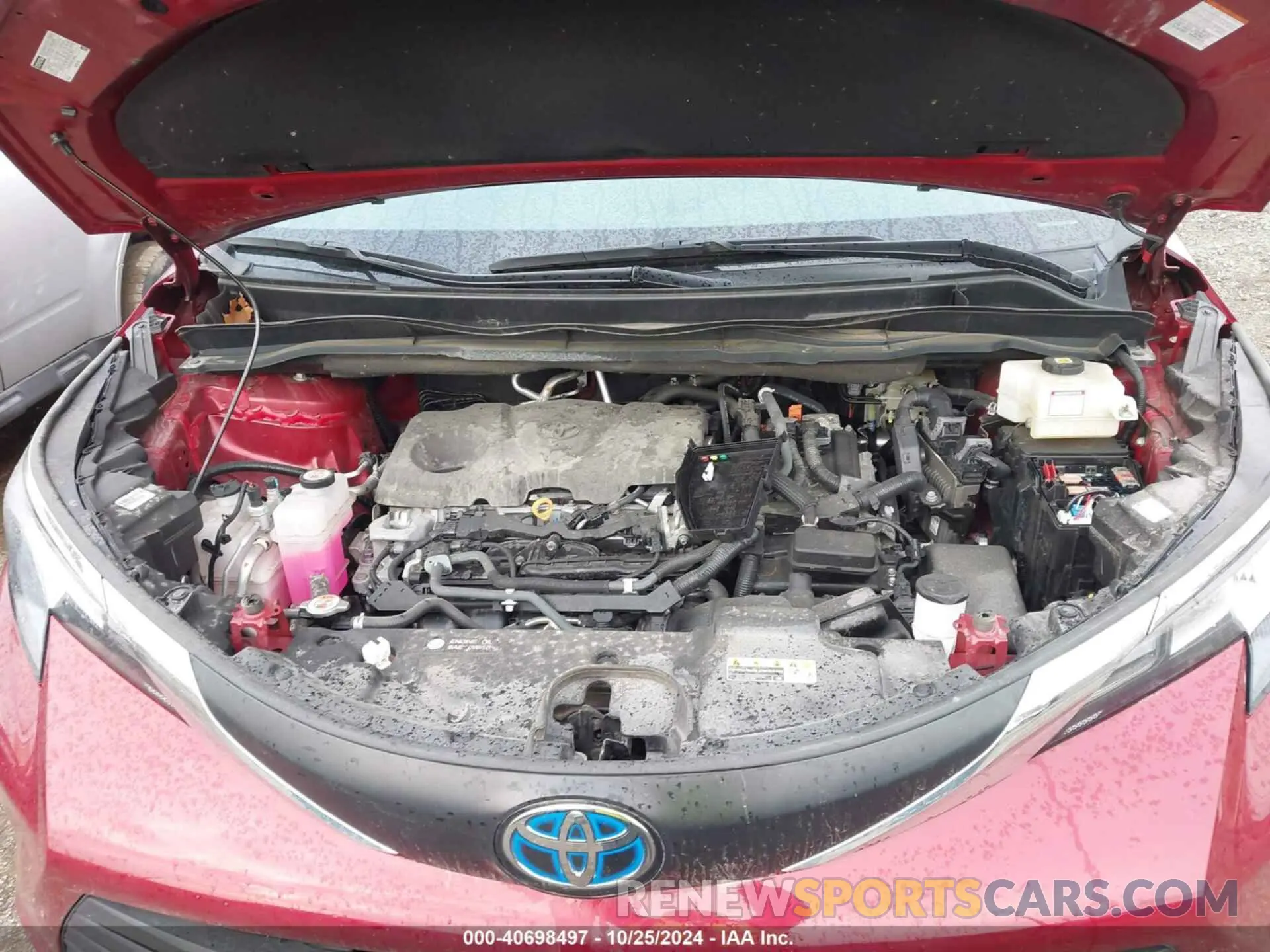 10 fotografías del automóvil dañado 5TDJRKEC8NS093377 TOYOTA SIENNA 2022