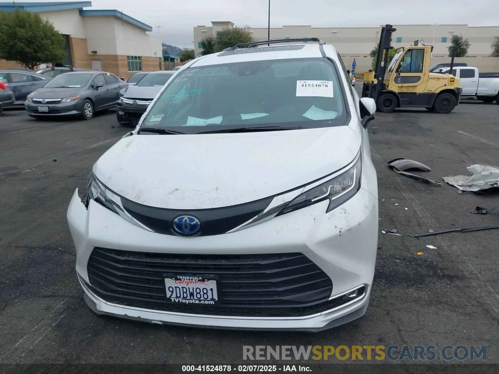 13 fotografías del automóvil dañado 5TDJRKECXNS135662 TOYOTA SIENNA 2022