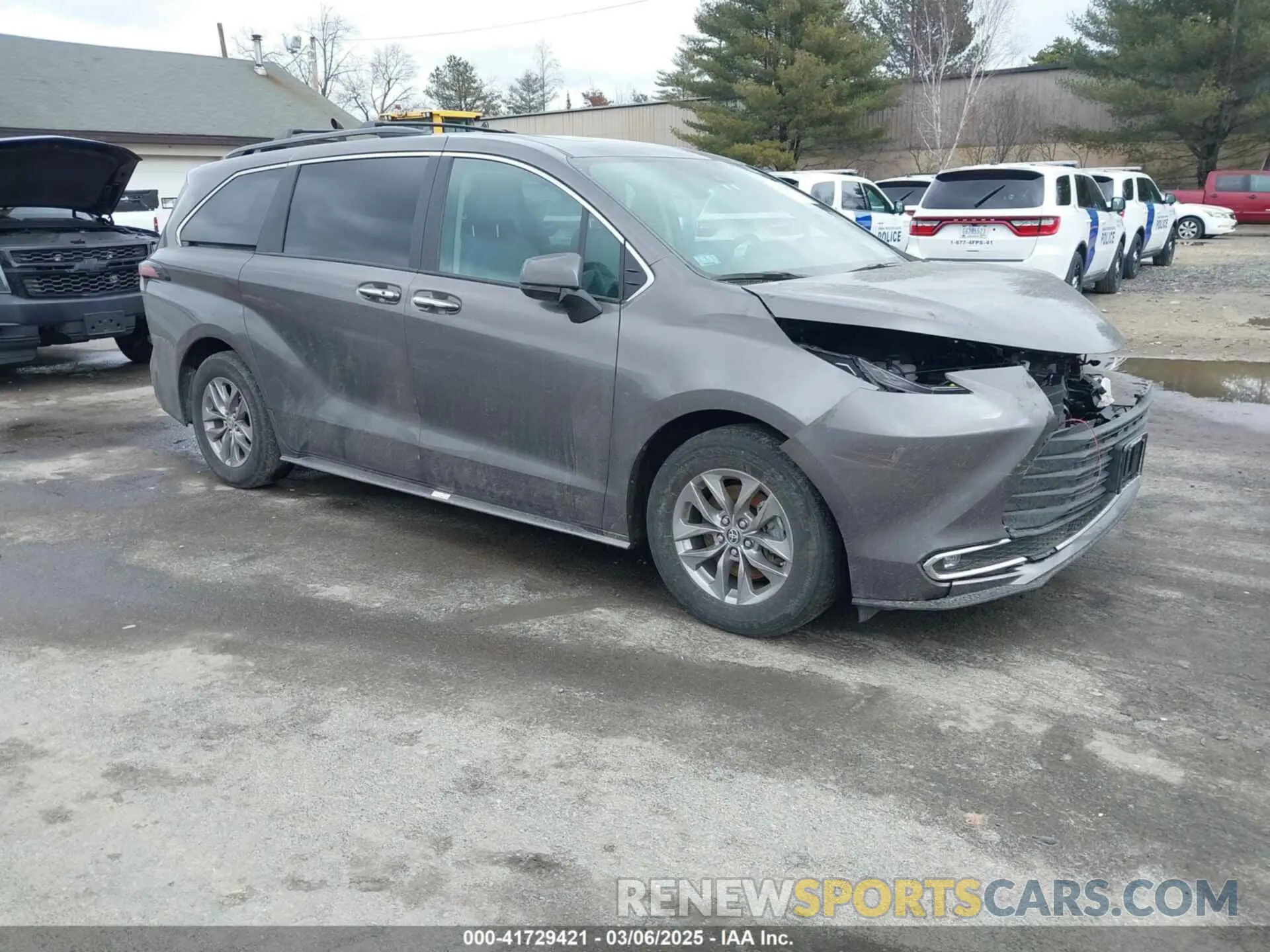 1 fotografías del automóvil dañado 5TDJSKFC2NS066081 TOYOTA SIENNA 2022